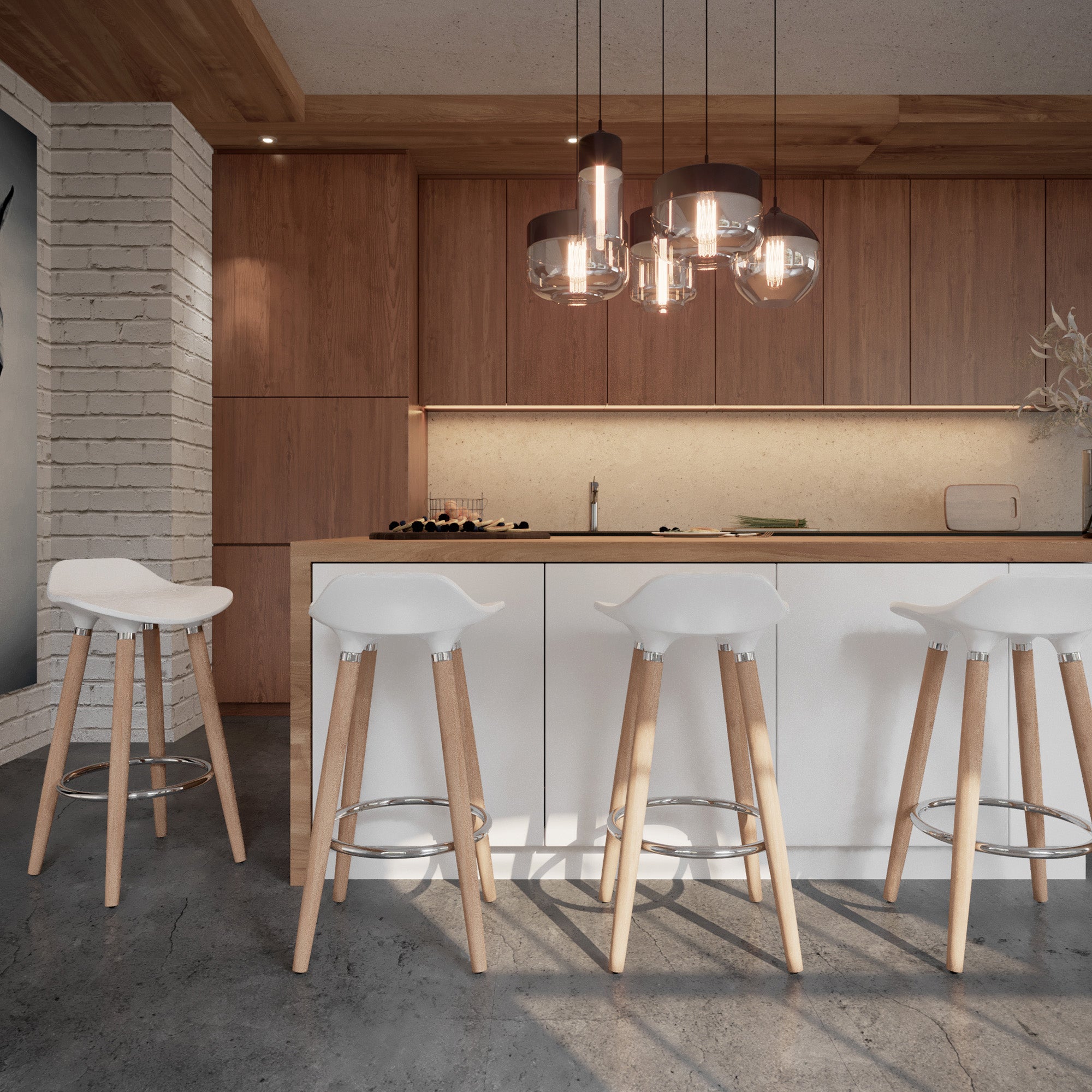 Trex-26" Counter Stool, Set of 2