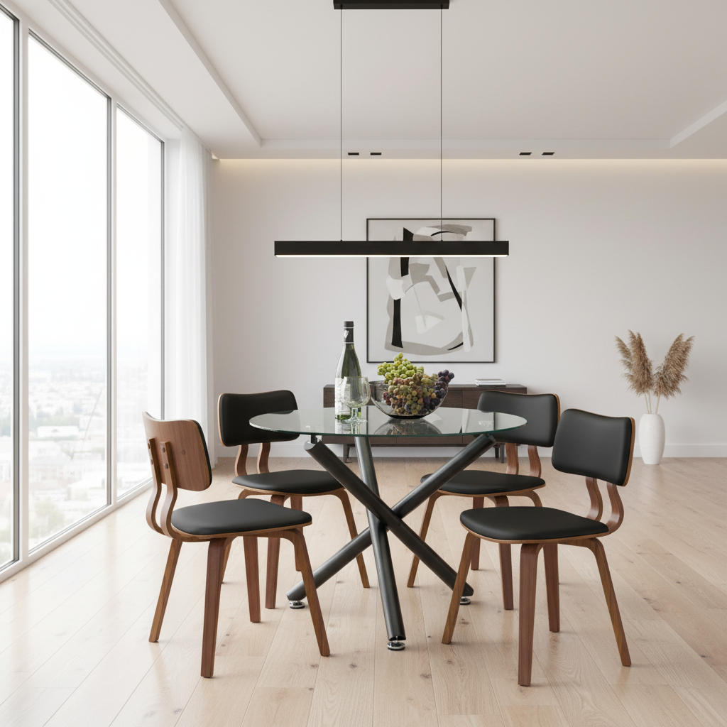 Ensemble de salle à manger Suzette Zuni Pubk-5 pièces