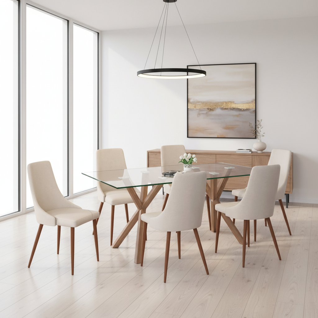 Stark Wal Cora Bg-7Pc Dining Set