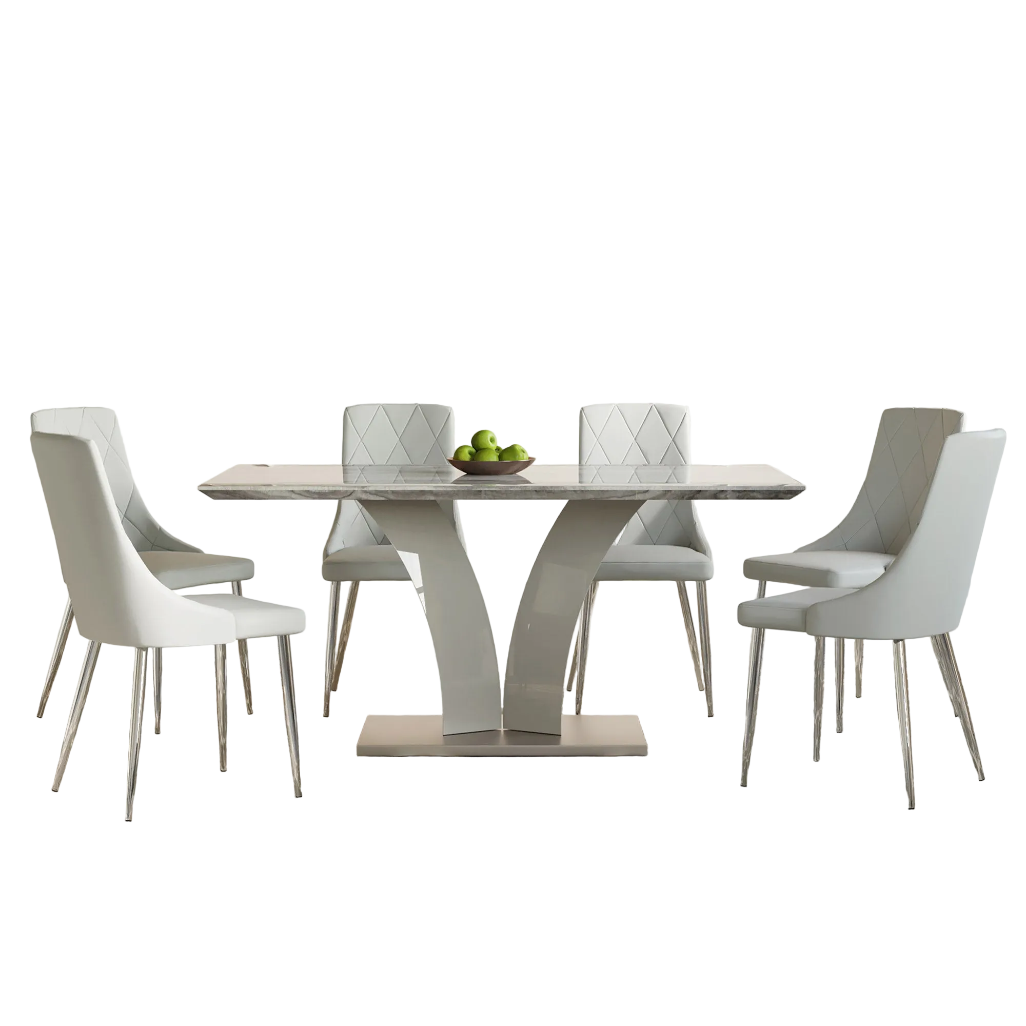 Napoli Devo Lg-7Pc Dining Set