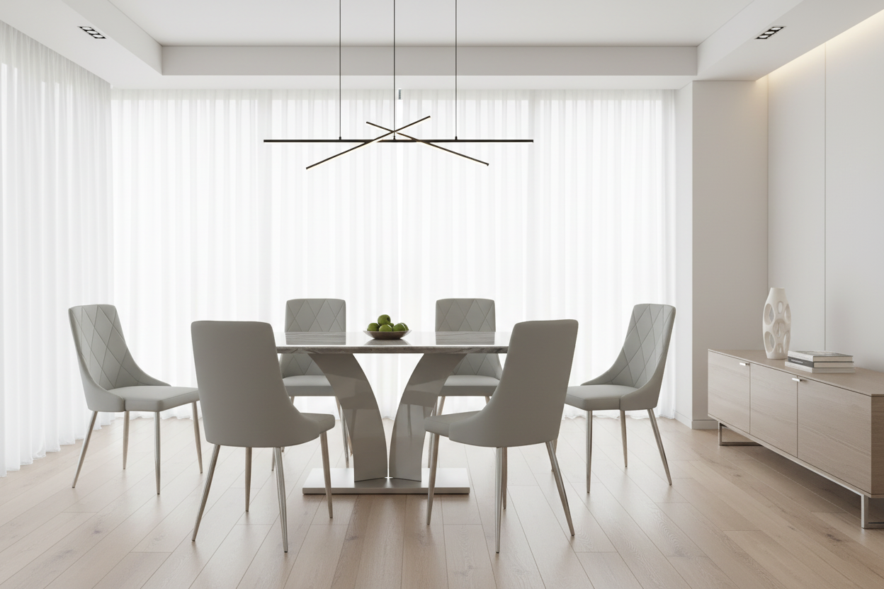 Napoli Devo Lg-7Pc Dining Set