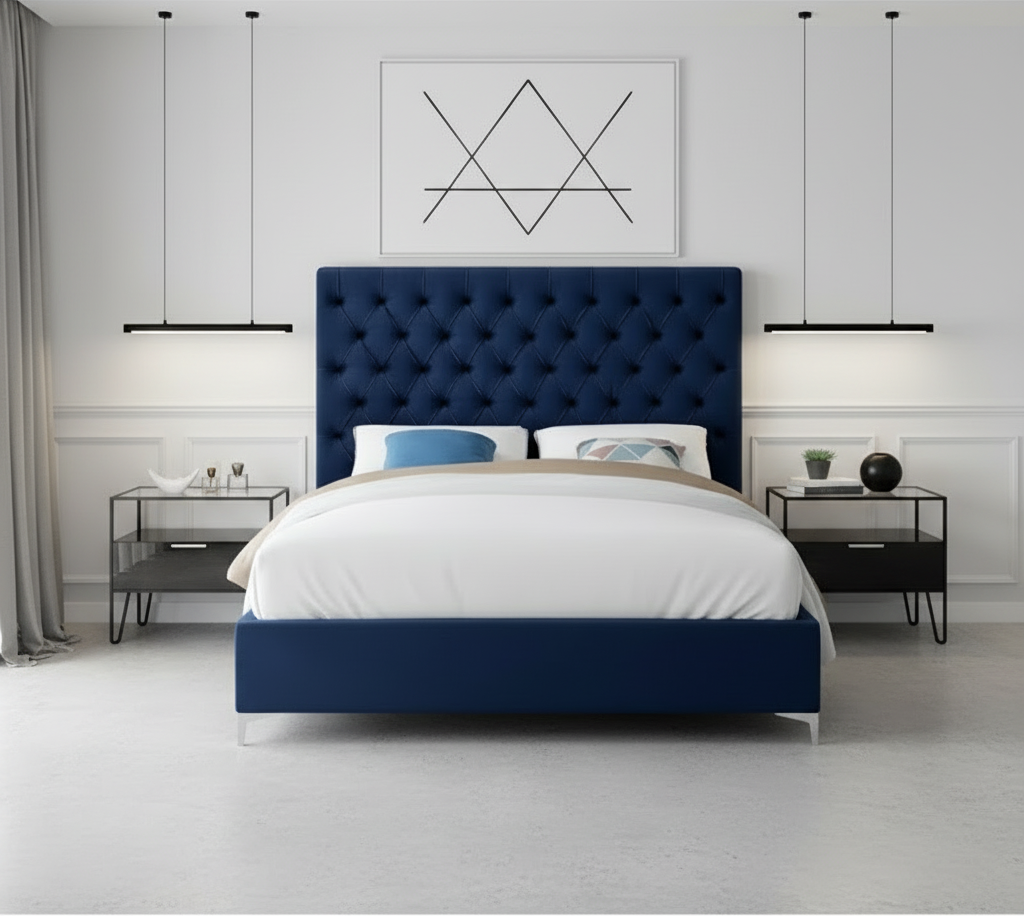 IF-5641 Blue Double Bed