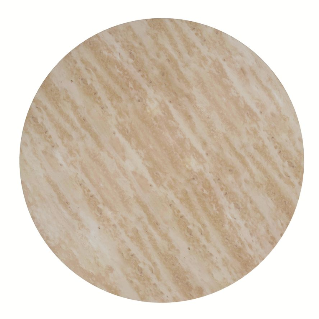 Table ronde sur piédestal Godiva