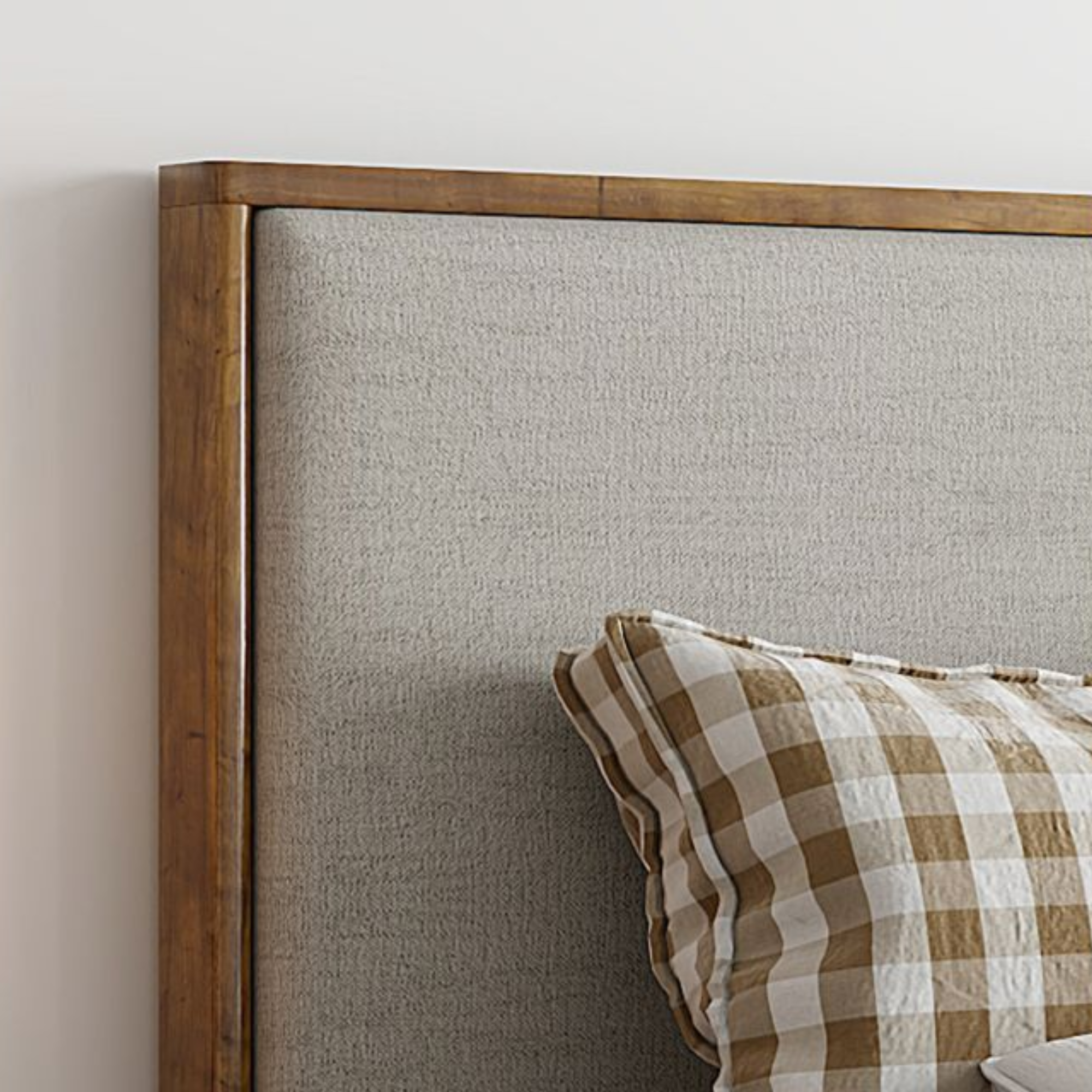 Lit plateforme King Andover 78" avec tiroir, couleur avoine