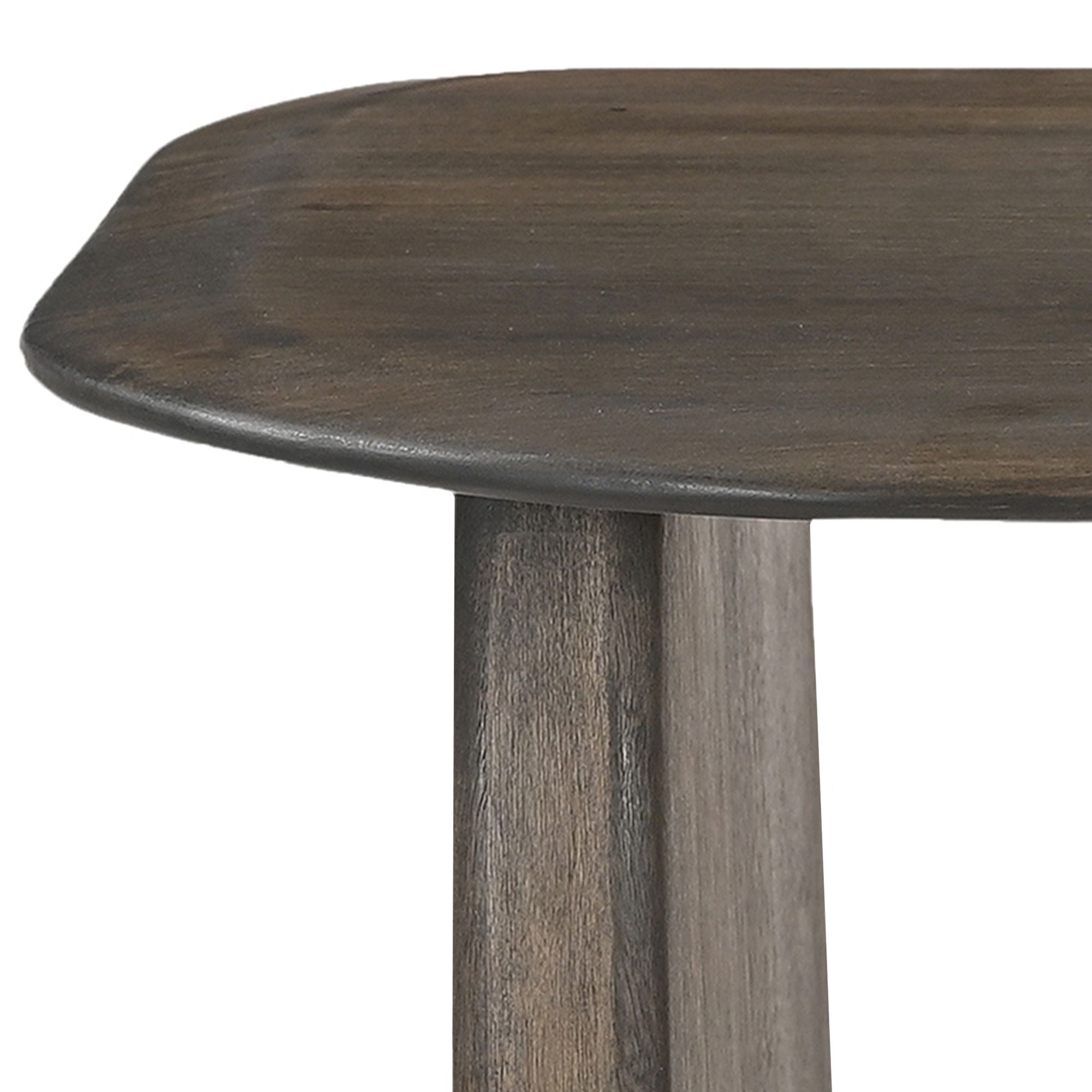 Table d'appoint Bazul Organic couleur moka