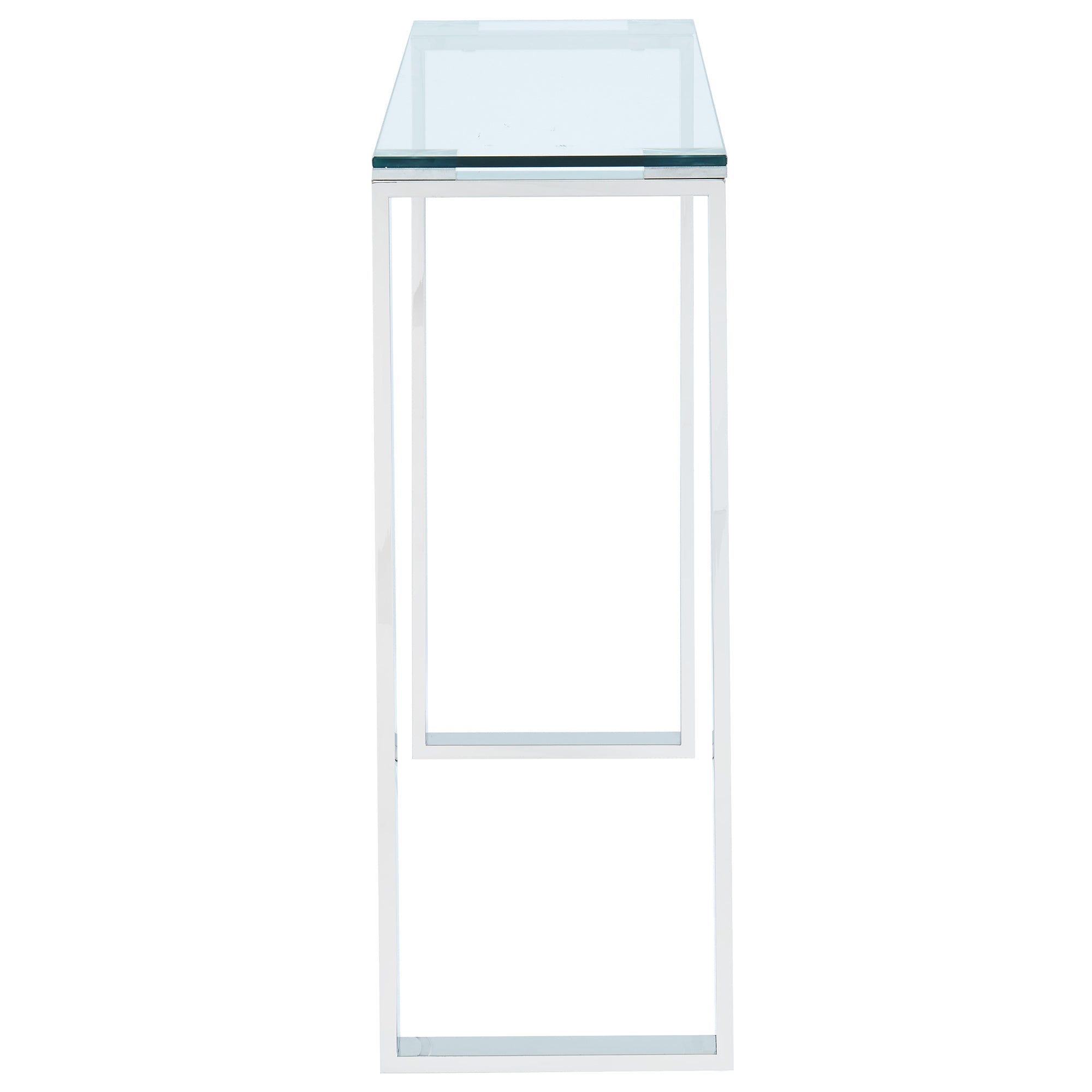 Zevon Console/Desk in Silver