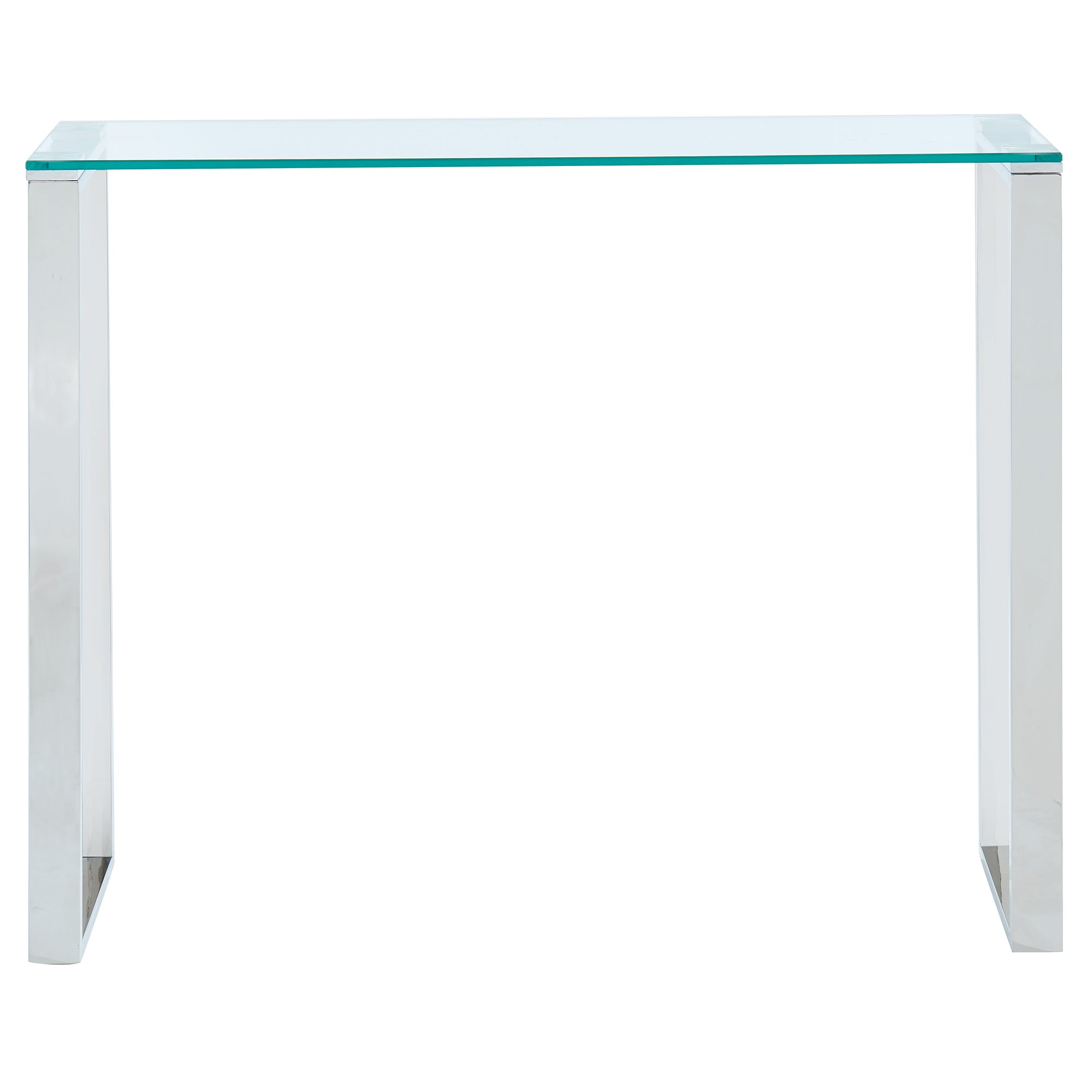 Zevon Console/Desk in Silver