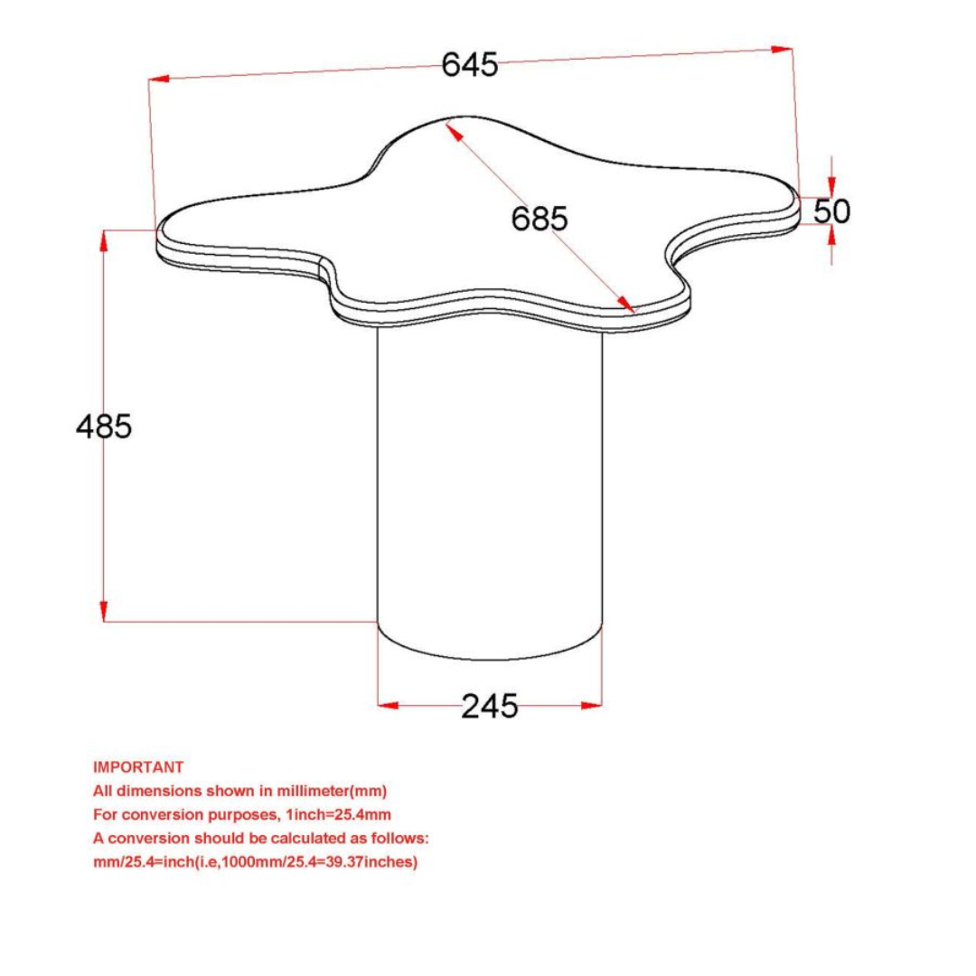 Petite table basse Mayal