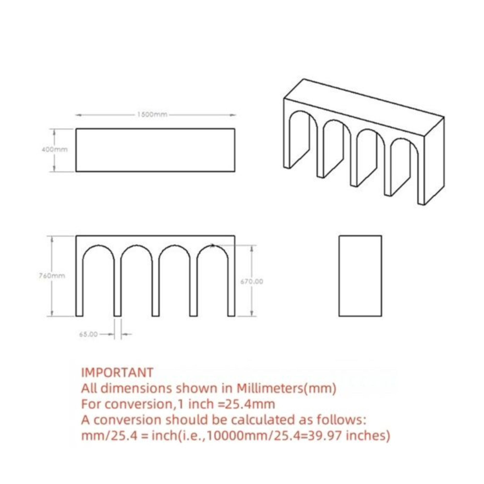 Atticus Contract Grade Grand Console Table