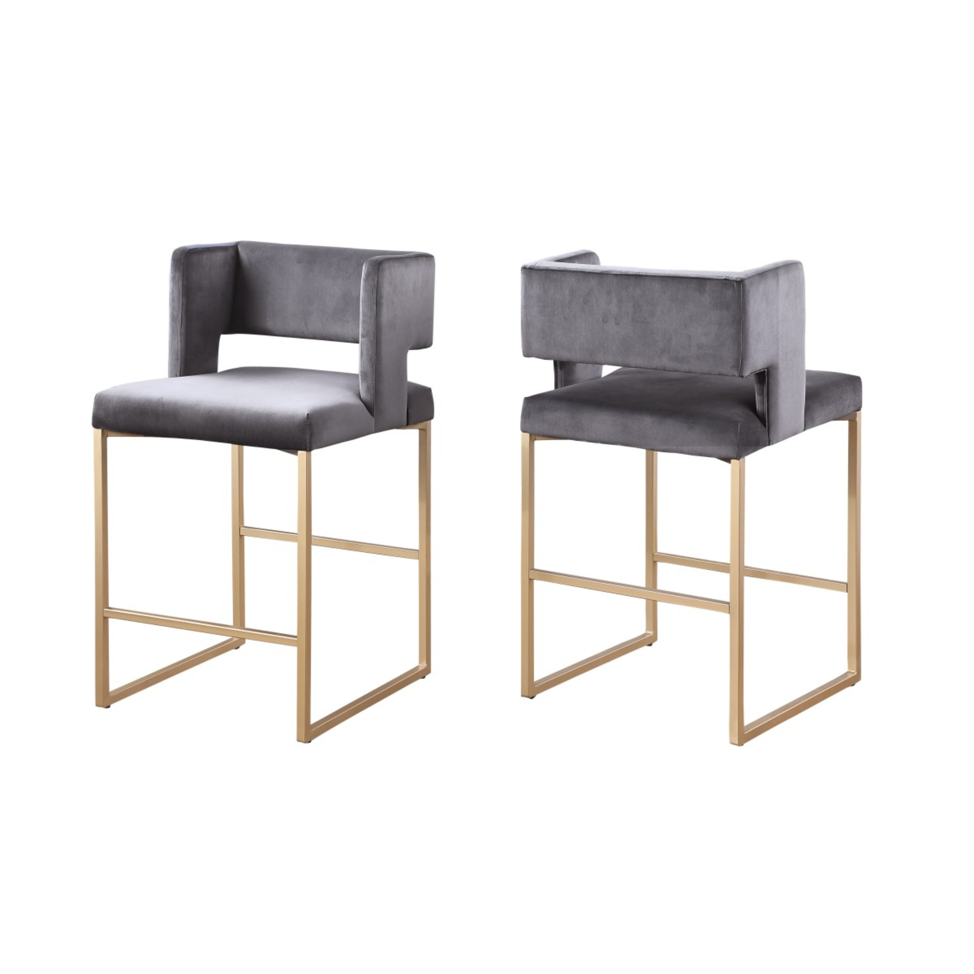 Tabouret de bar Anthony - Lot de 2