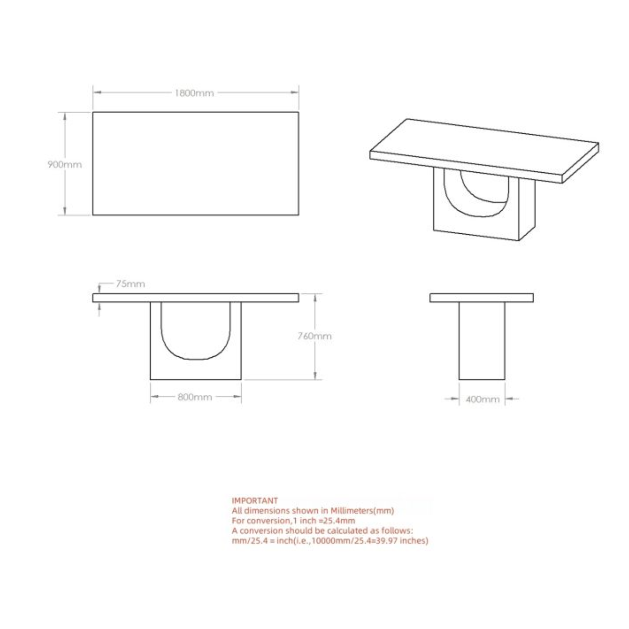 Aurelia Rectangular Dining Table