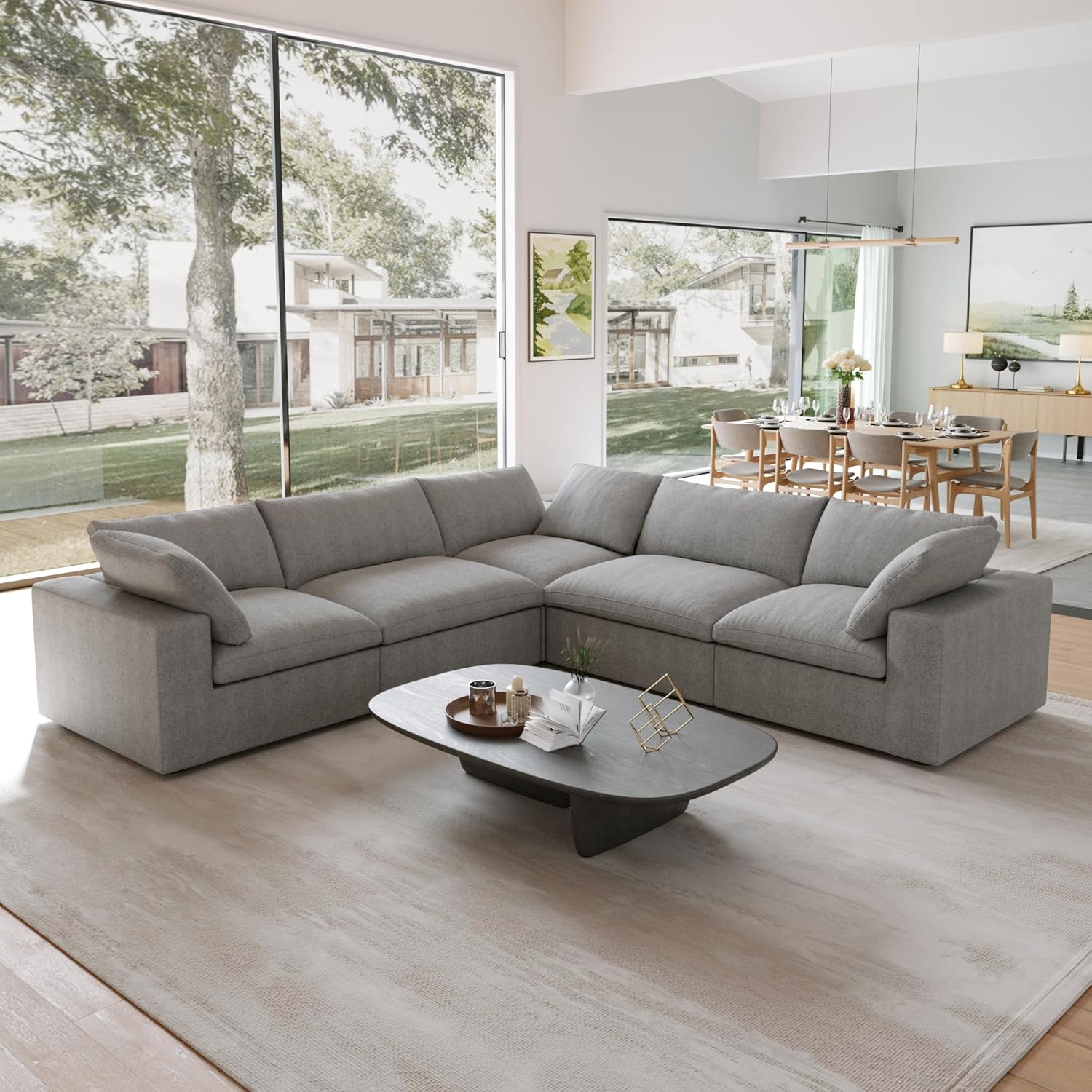 Zen Sky Cloud Sectional Sofa