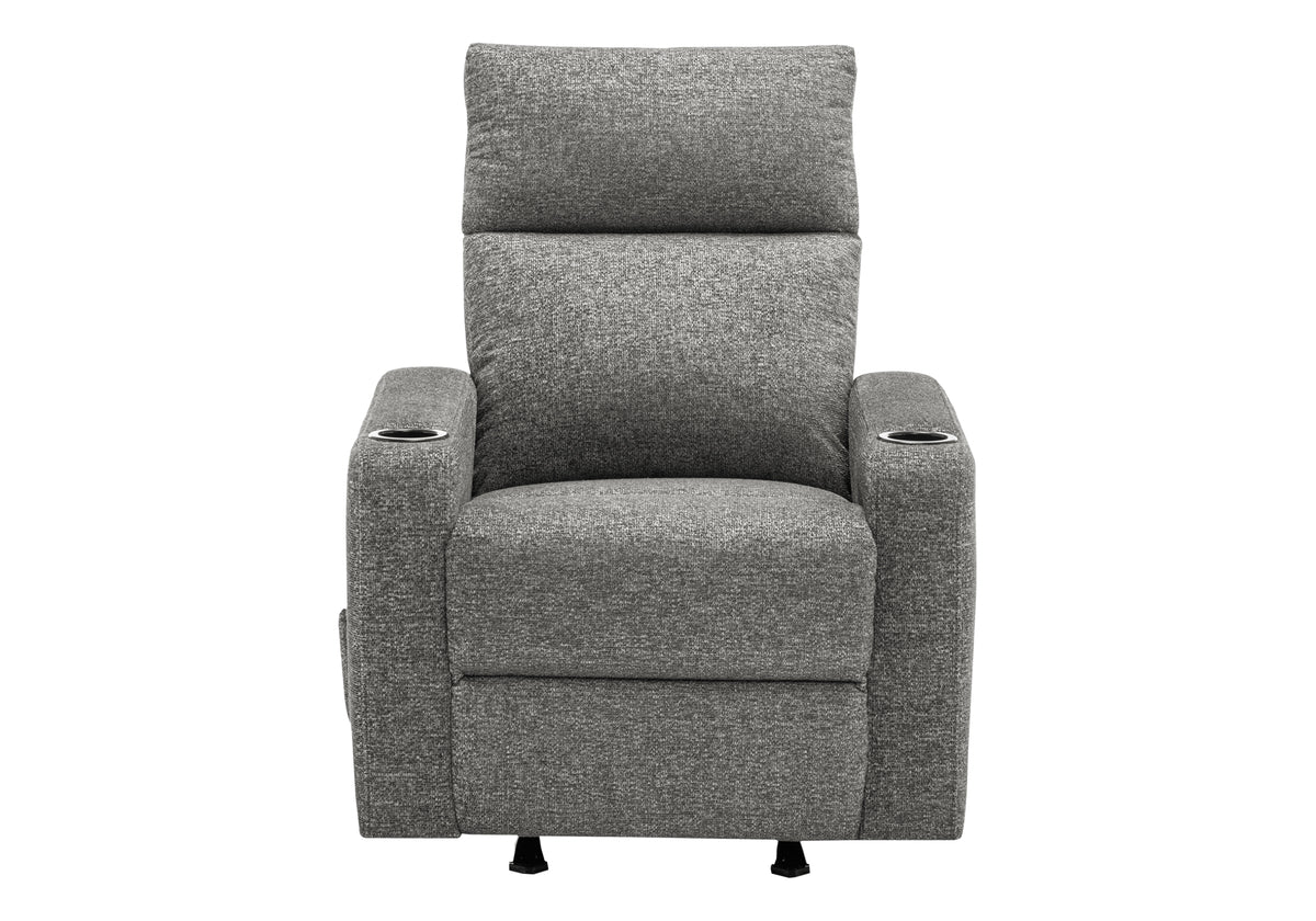 RECLINING CHAIR - ROCKER / CUPHOLDERS