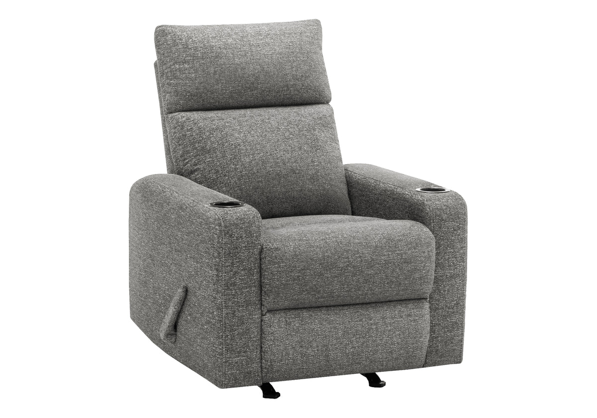 RECLINING CHAIR - ROCKER / CUPHOLDERS