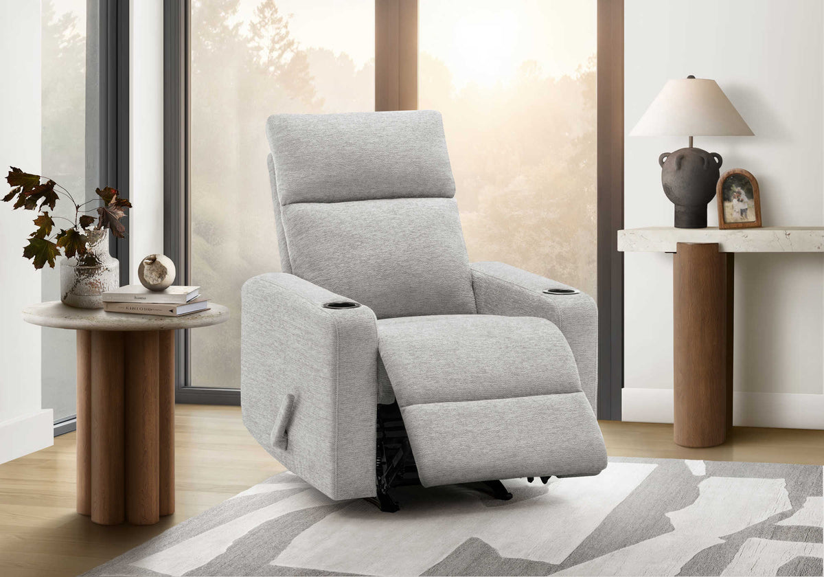 RECLINING CHAIR - ROCKER / CUPHOLDERS