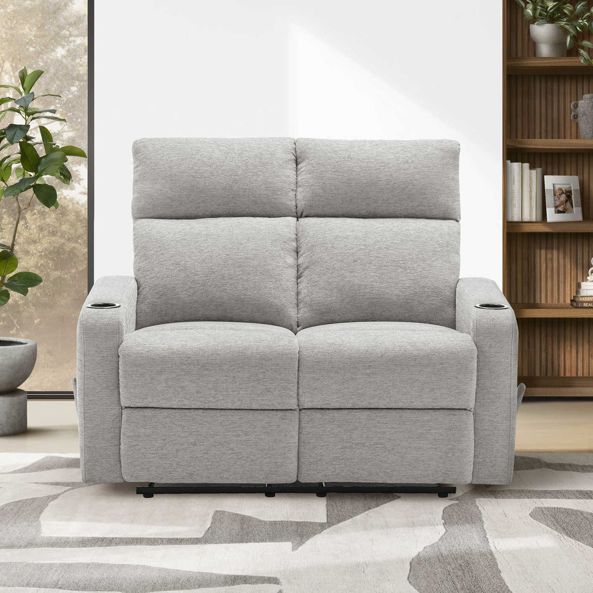 RECLINING LOVE SEAT - CUPHOLDERS