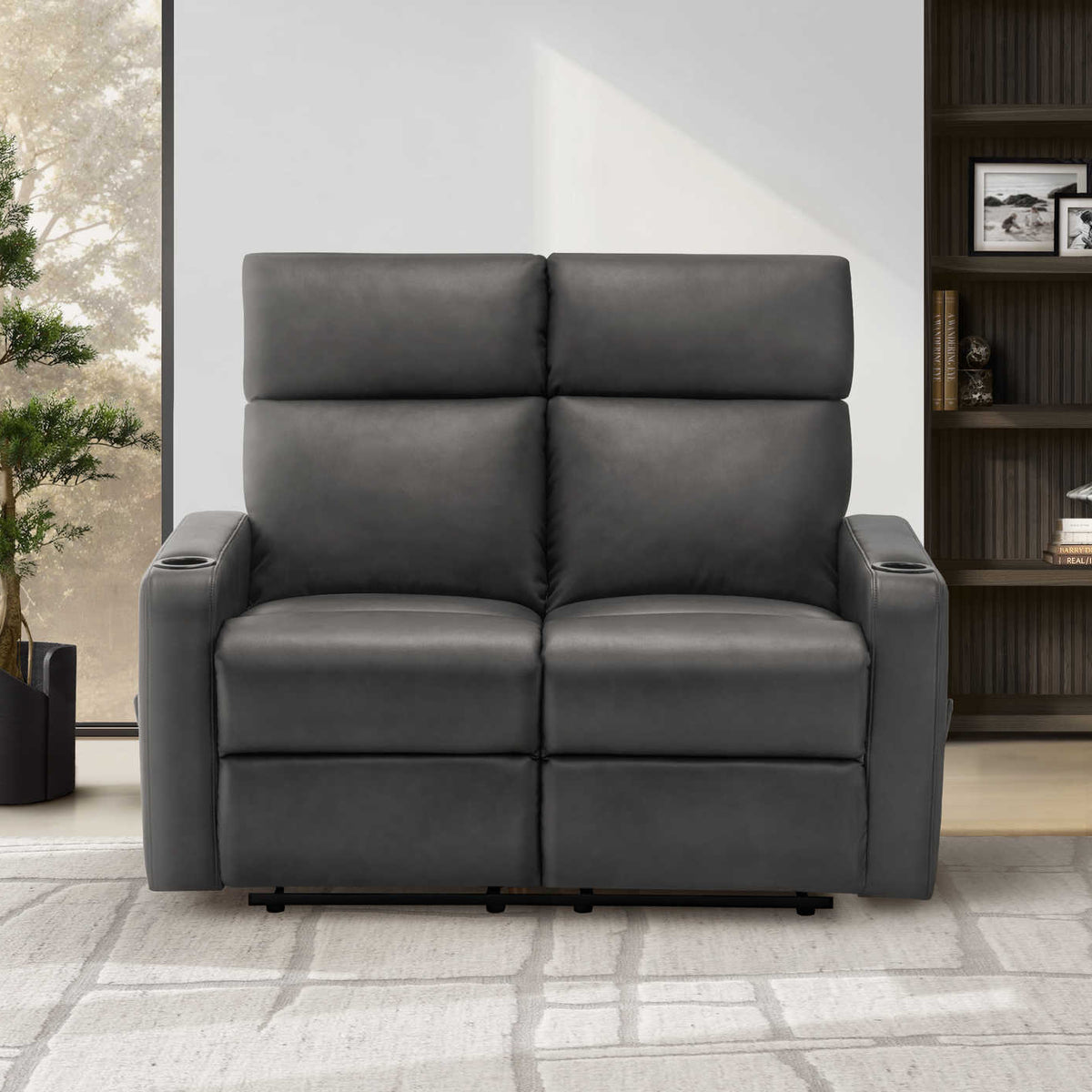 RECLINING LOVE SEAT - CUPHOLDERS
