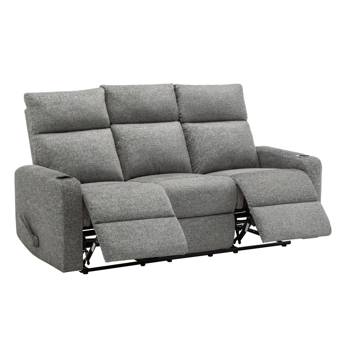 70" RECLINING SOFA - 3 SEATER