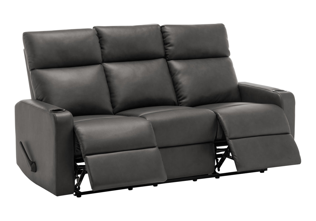 70" RECLINING SOFA - 3 SEATER