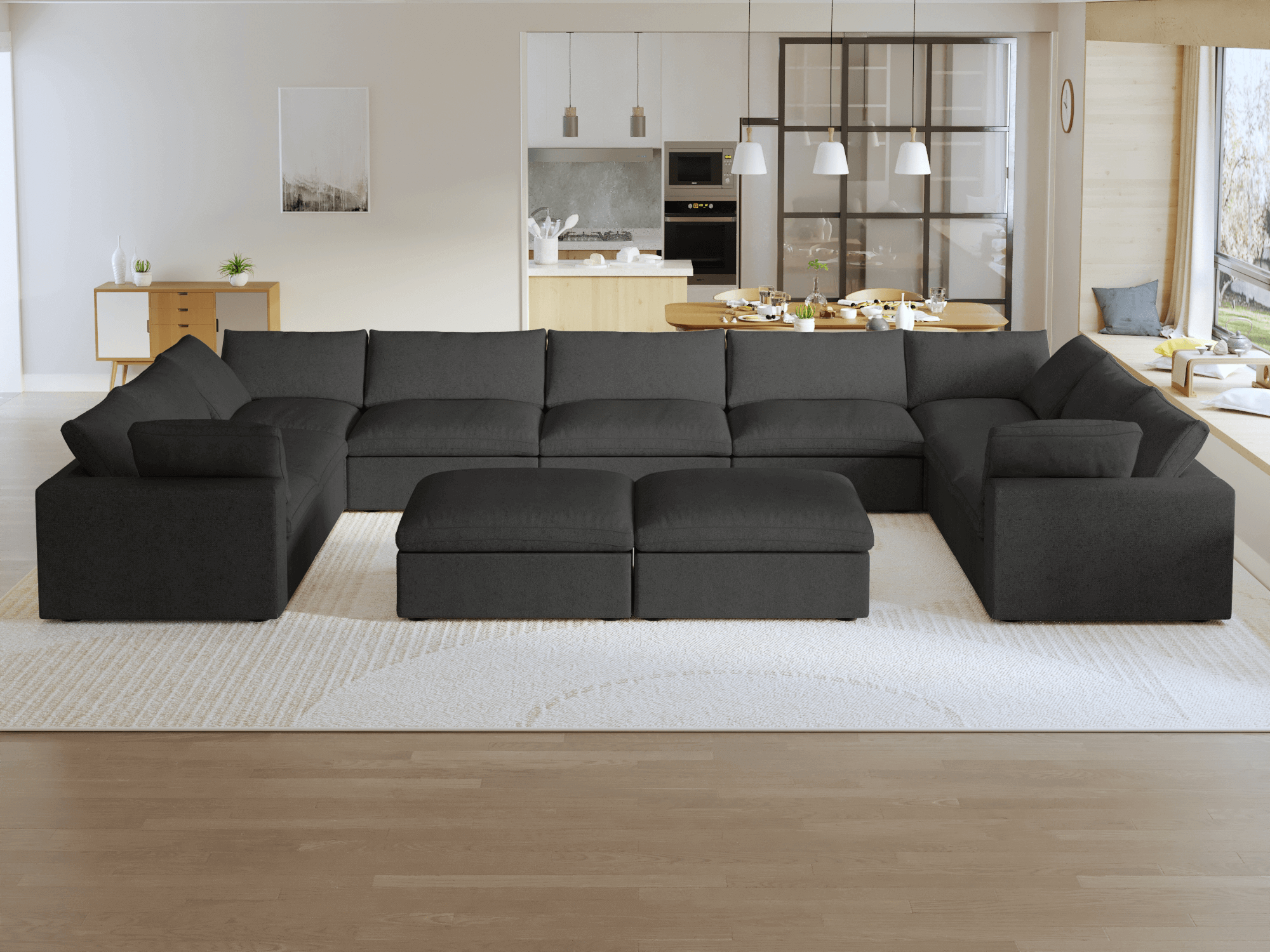 Zen Sky Cloud Sectional Sofa