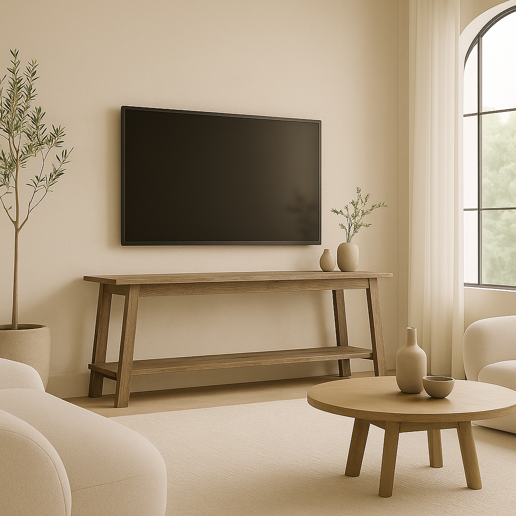 MEUBLE TV - 42"L / TAUPE FONCÉ