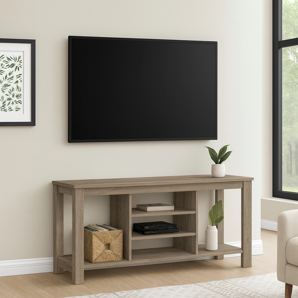 TV STAND - 48"L / DARK TAUPE