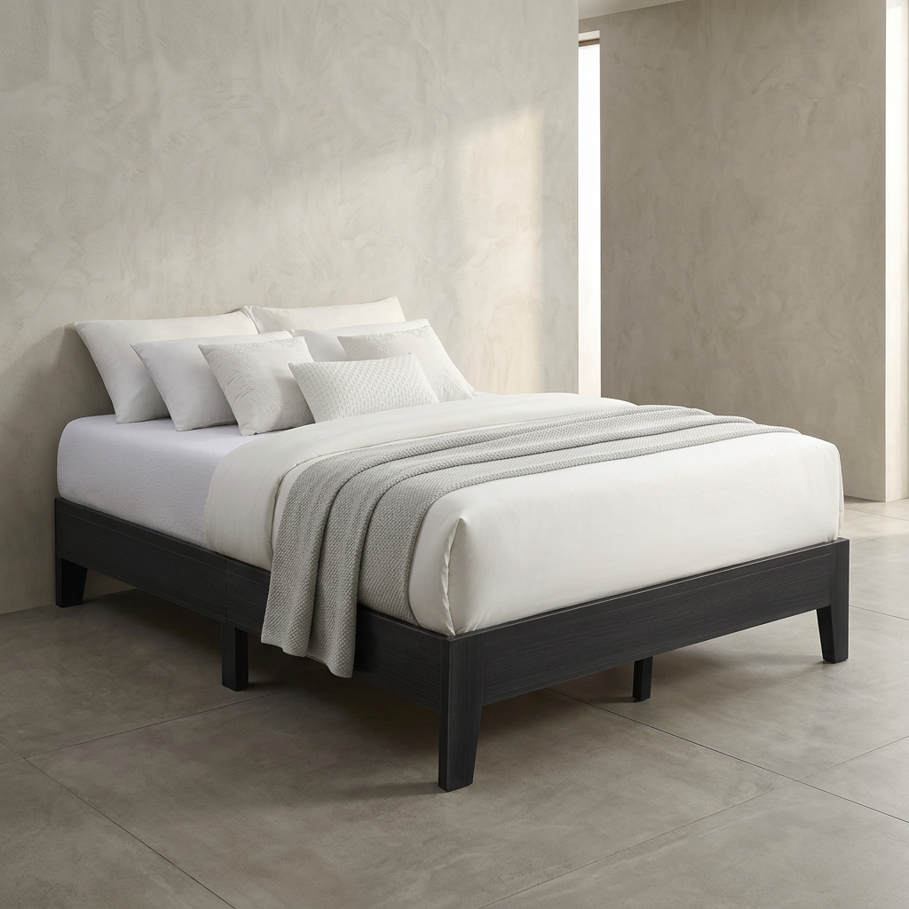 Lit plateforme en bois IF-5345