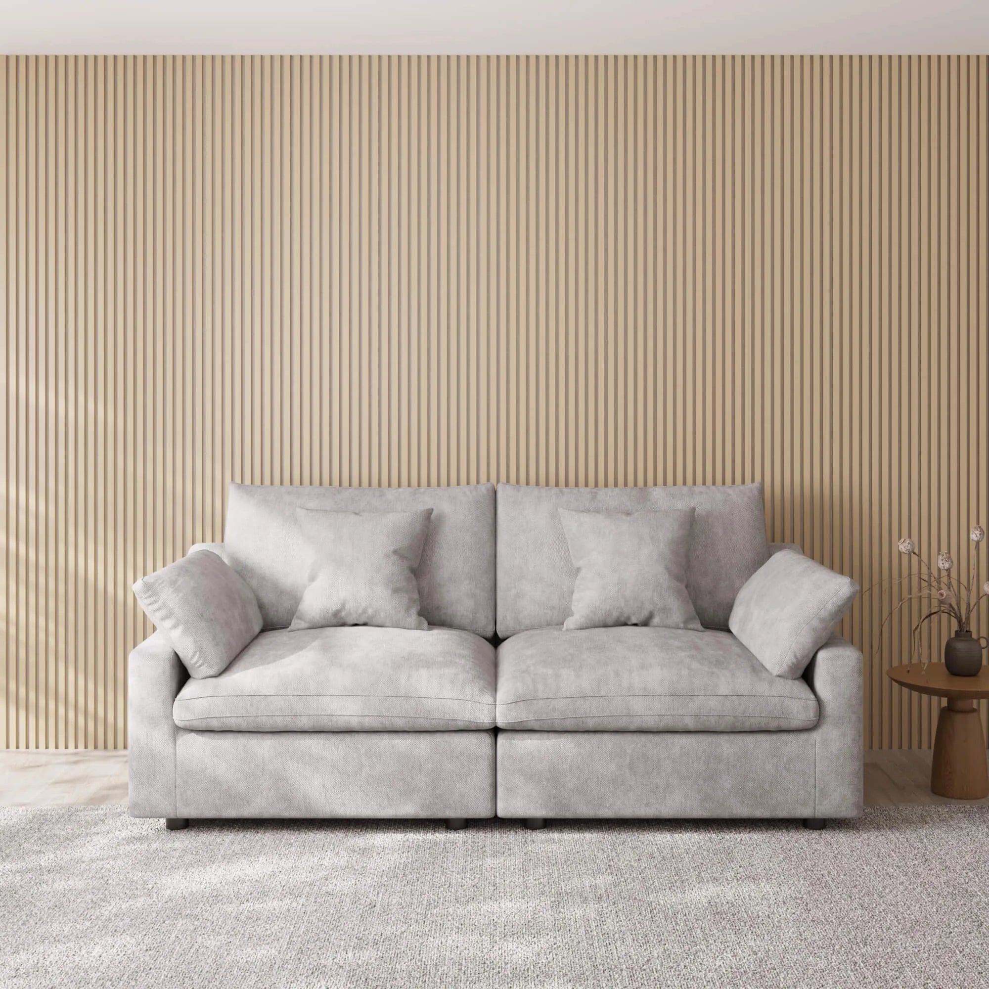 Sky Cloud Slope Sectional Sofa