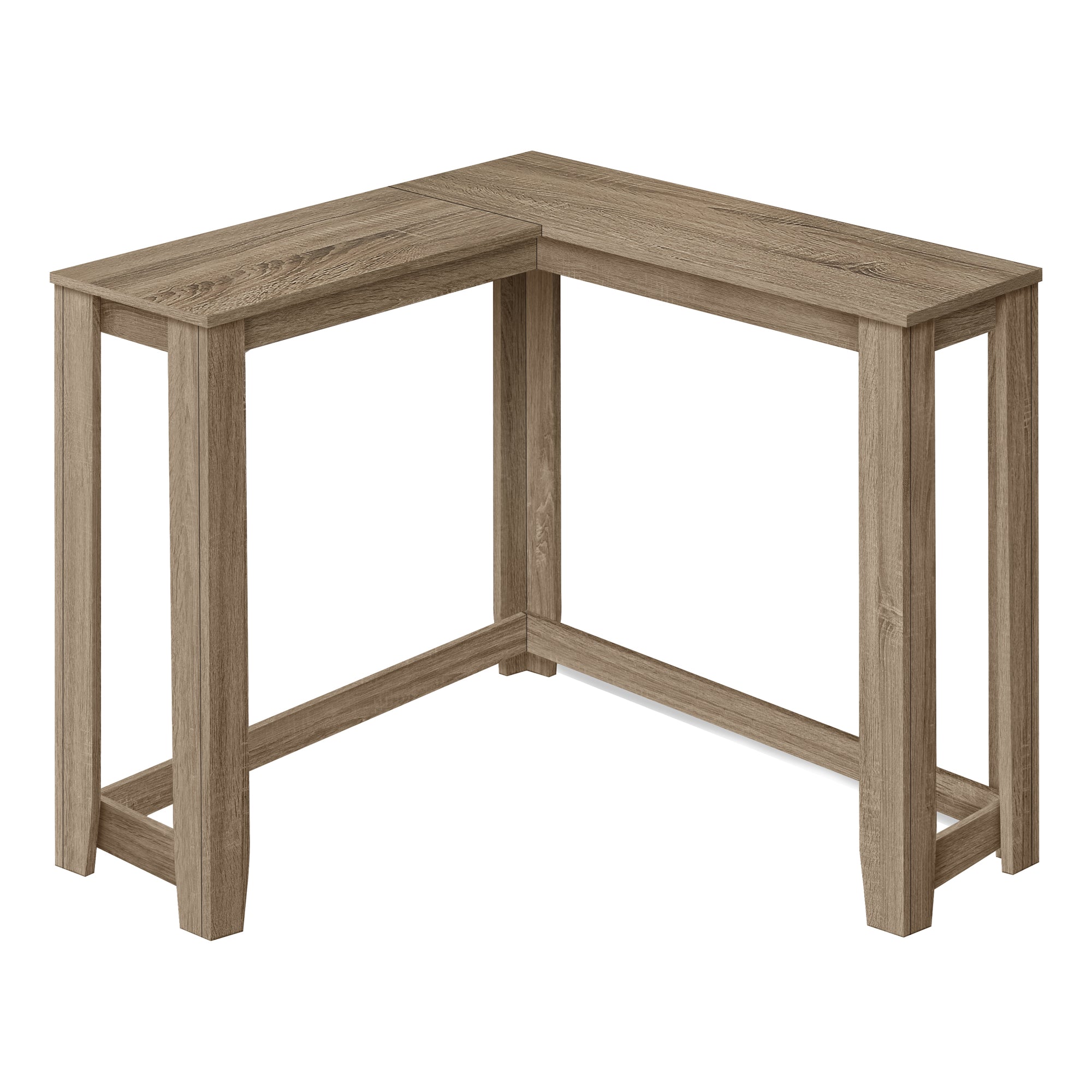 ACCENT TABLE - 36" / WHITE CORNER CONSOLE