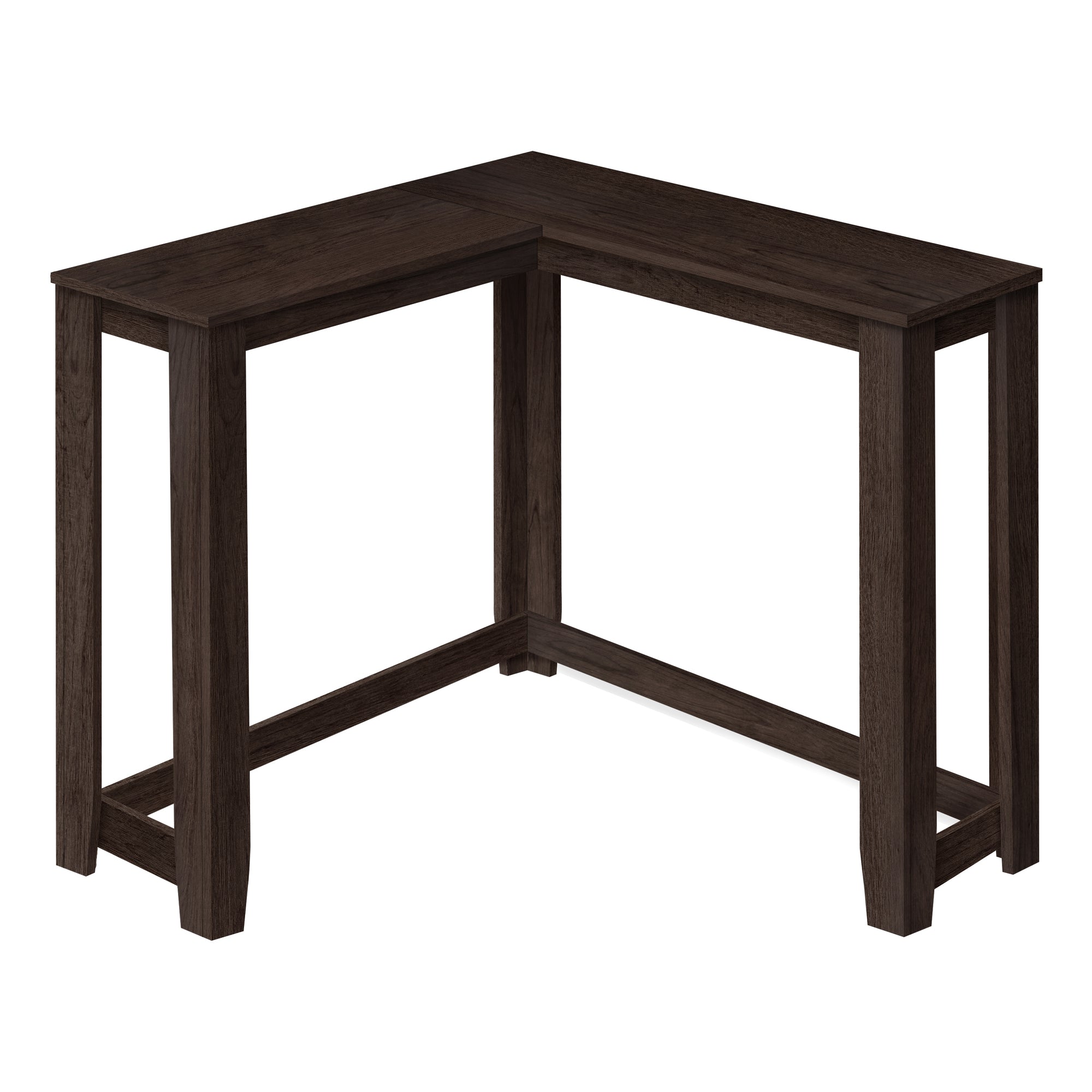 ACCENT TABLE - 36" / WHITE CORNER CONSOLE