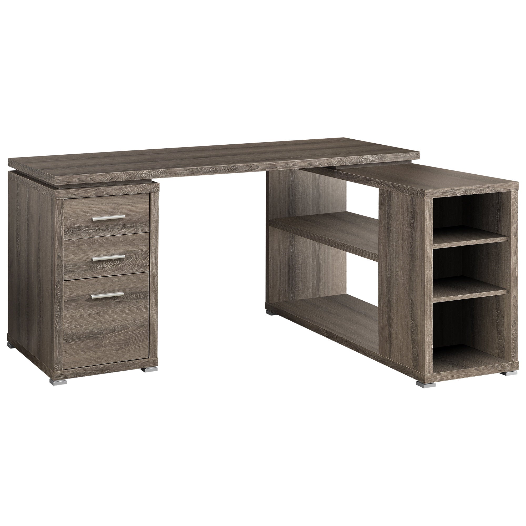 COMPUTER DESK - ESPRESSO LEFT OR RIGHT FACING CORNER