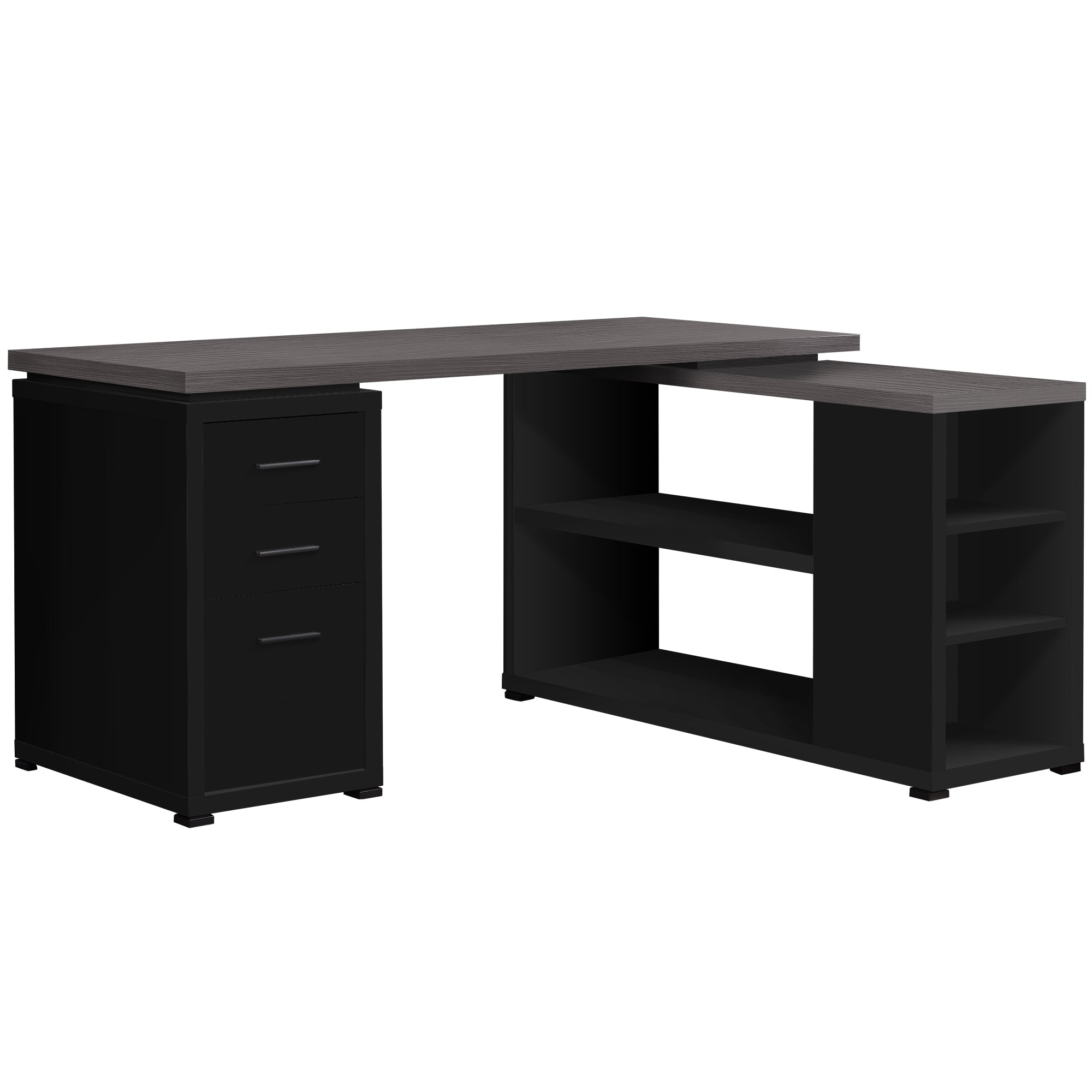 COMPUTER DESK - ESPRESSO LEFT OR RIGHT FACING CORNER