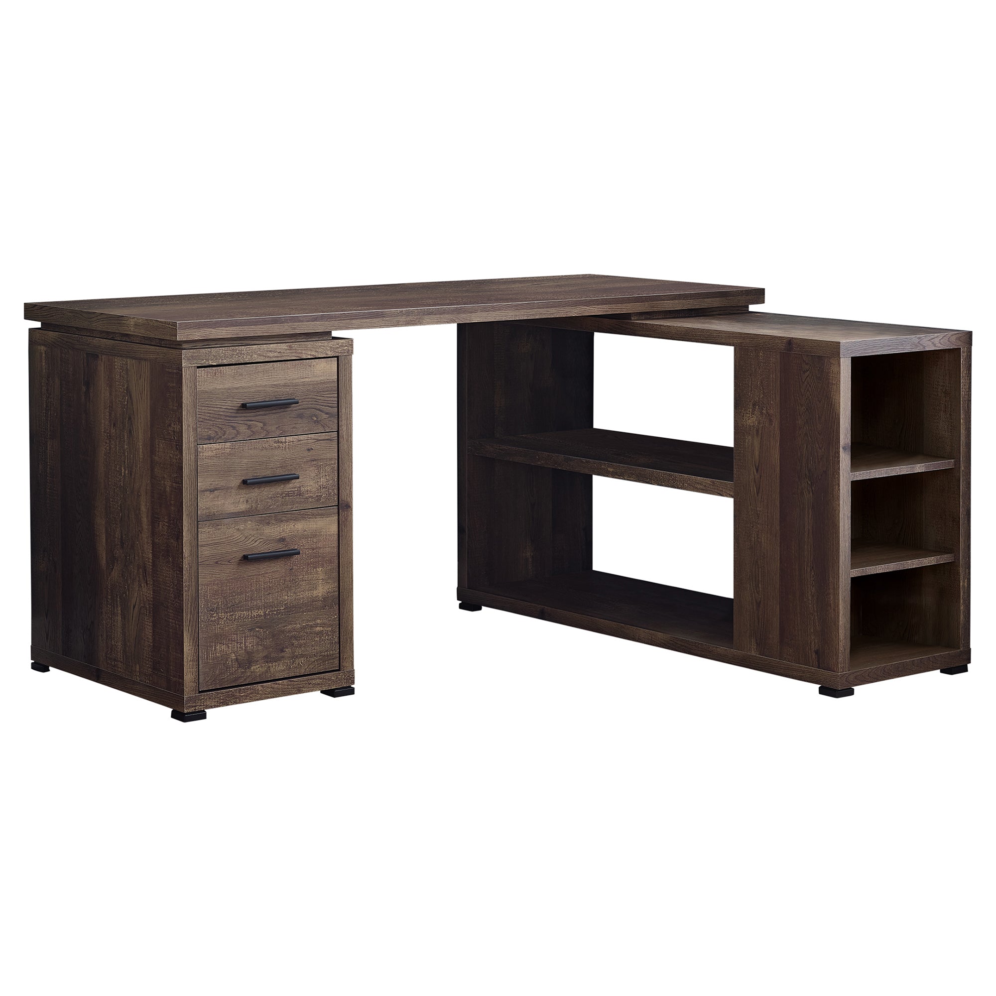COMPUTER DESK - ESPRESSO LEFT OR RIGHT FACING CORNER
