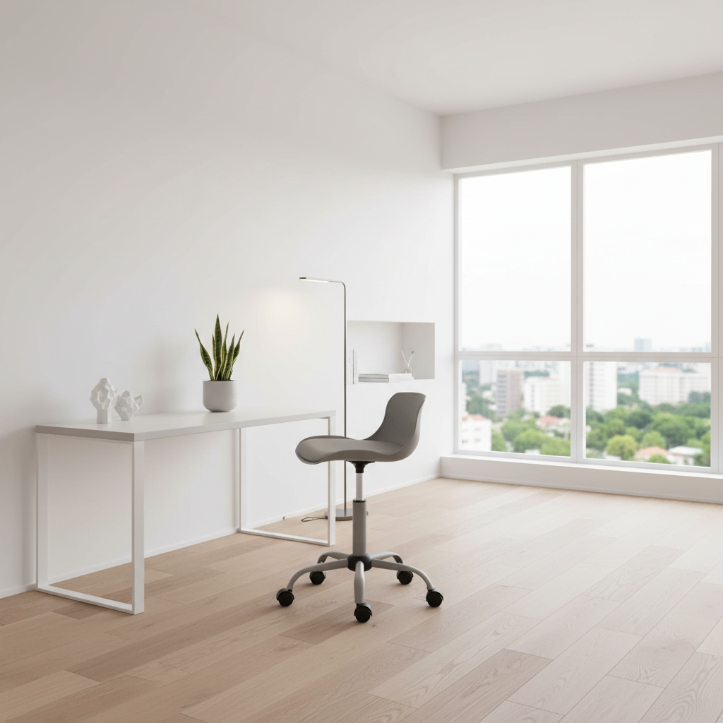 OFFICE CHAIR - WHITE JUVENILE / MULTI-POSITION