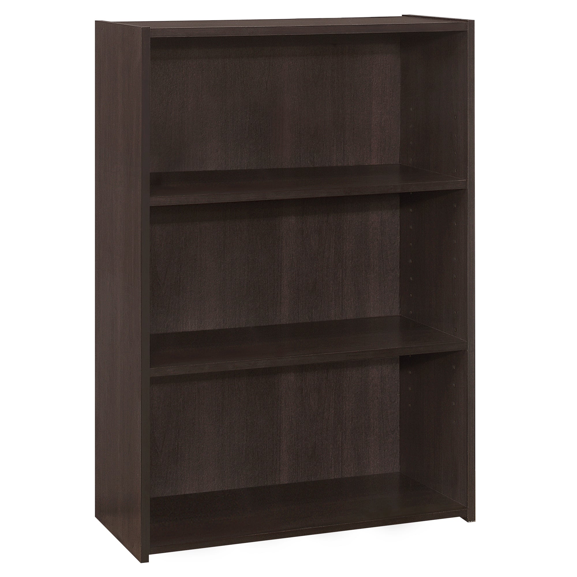 BOOKCASE - 36"H / CHERRY WITH 3 SHELVES