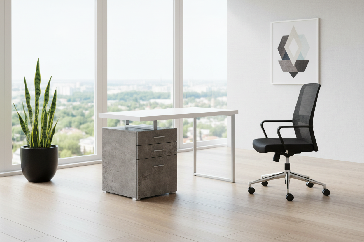 COMPUTER DESK - 48"L / ESPRESSO LEFT OR RIGHT FACING