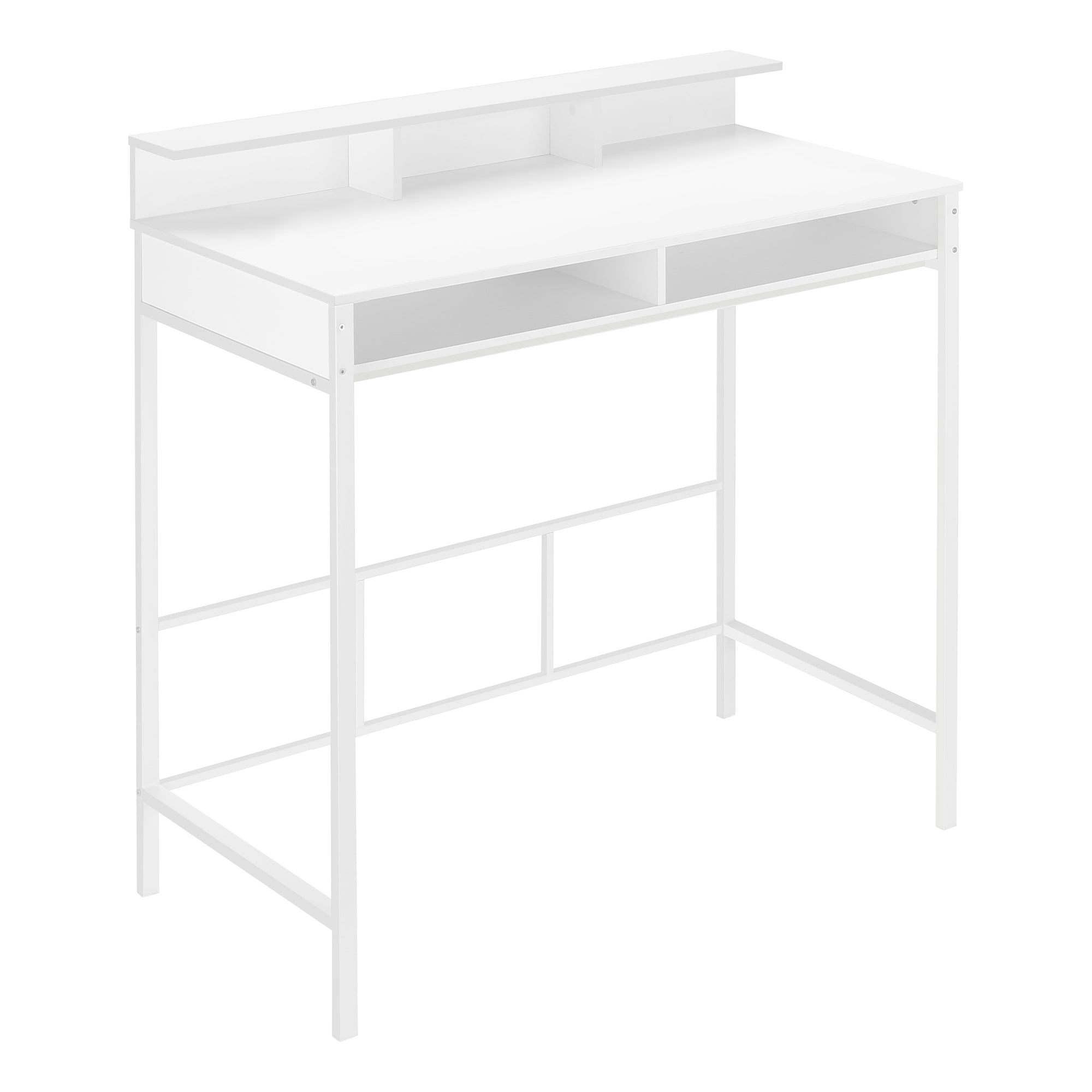 COMPUTER DESK - 48"L / BLACK / BLACK STANDING HEIGHT