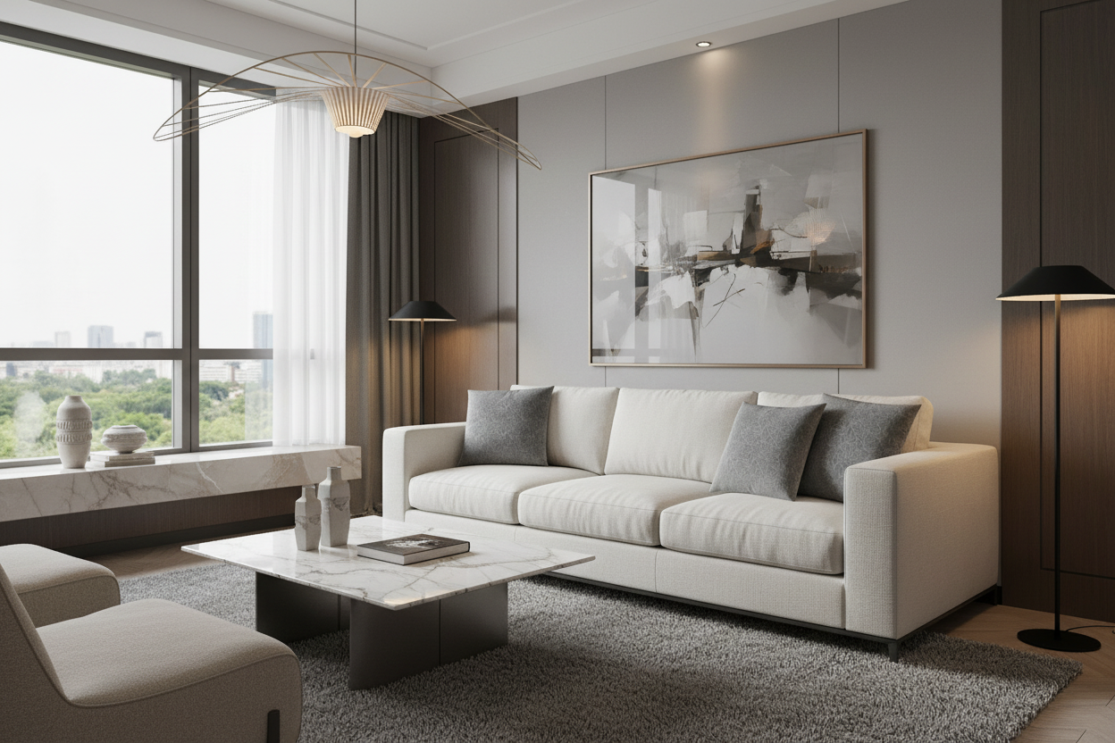 PILLOW - 18"X 18" / TAUPE FLORAL VELVET / 2PCS