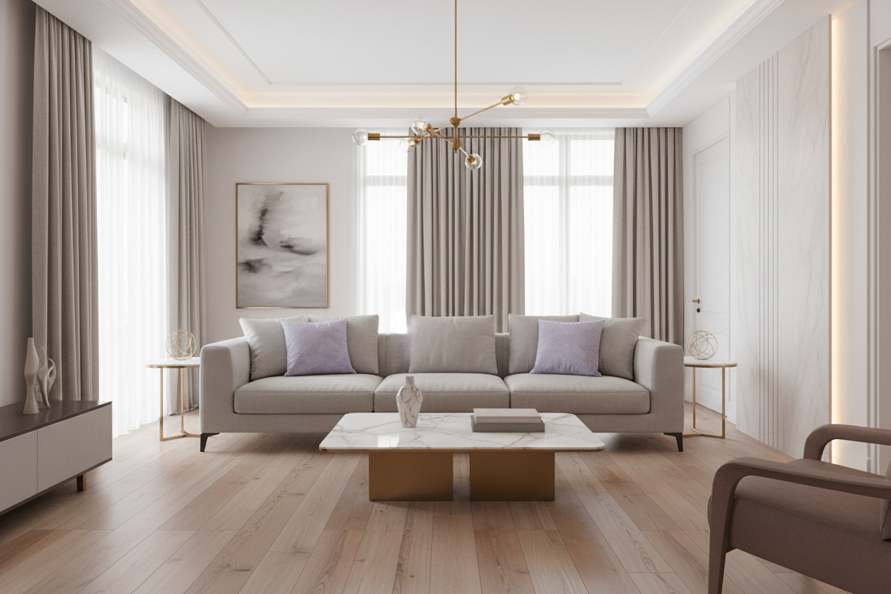 COUSSIN - 18"X 18" / VELOURS À PLUMES TAUPE CLAIR / 1PC