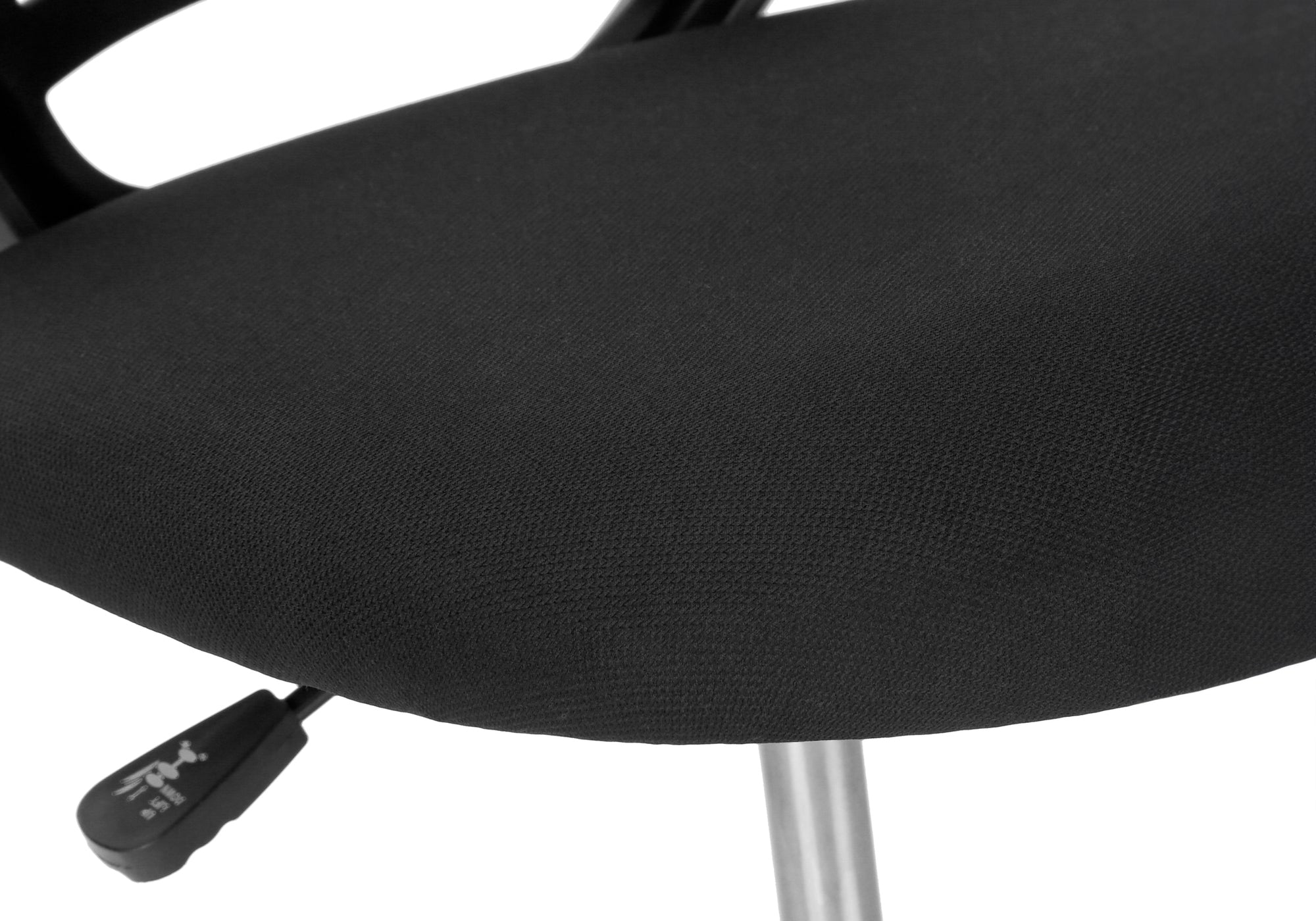 OFFICE CHAIR - BLACK JUVENILE / BLACK BASE ON CASTORS