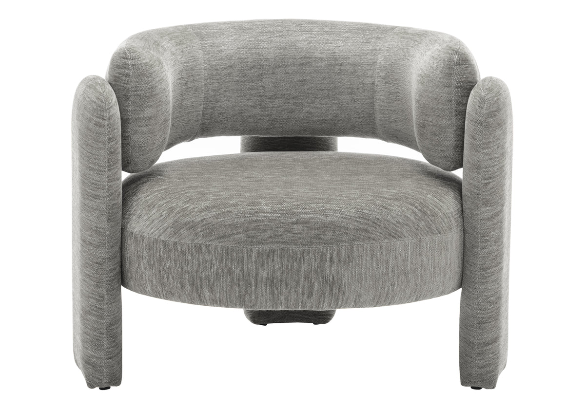 ACCENT CHAIR - 29""H / GREY FABRIC