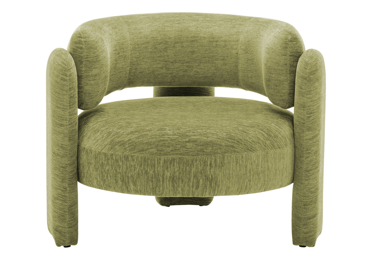 ACCENT CHAIR - 29""H / GREY FABRIC