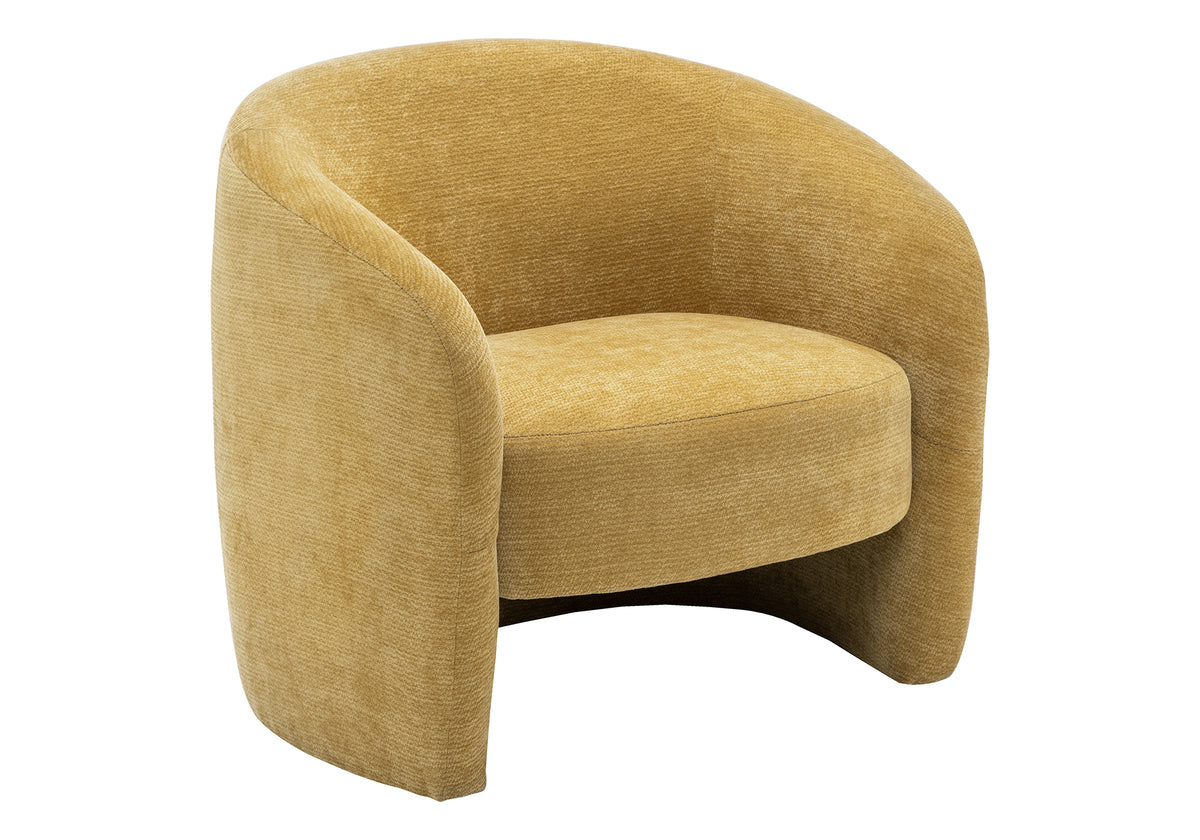 ACCENT CHAIR - 29""H / LIGHT GREY FABRIC