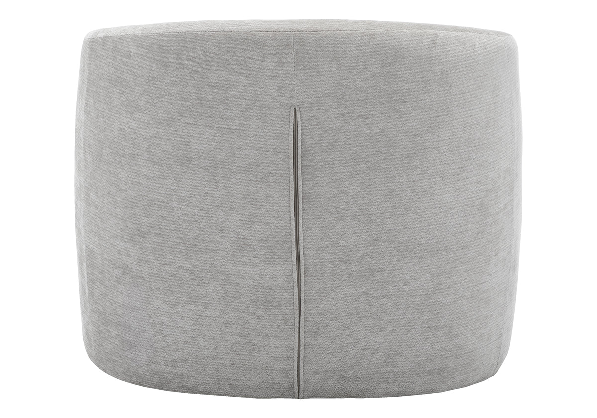 ACCENT CHAIR - 29""H / LIGHT GREY FABRIC