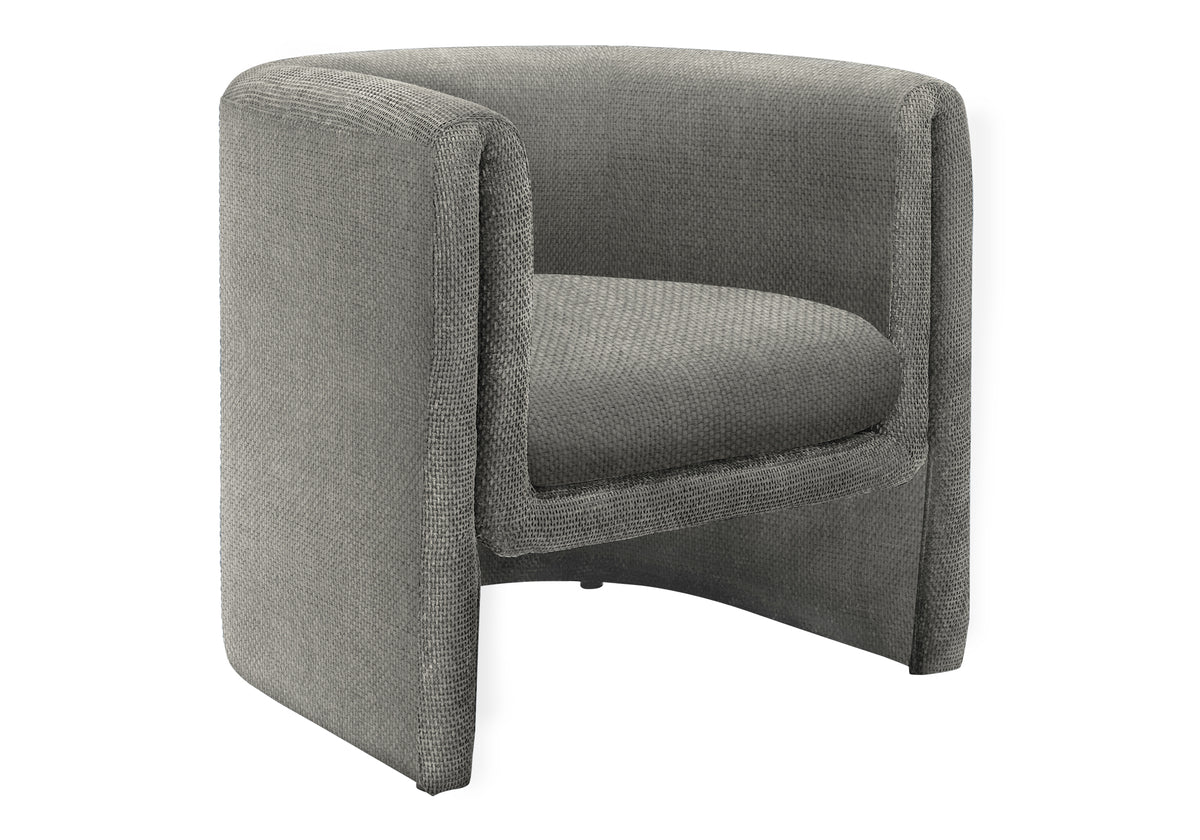 ACCENT CHAIR - 29"H / BLACK FABRIC