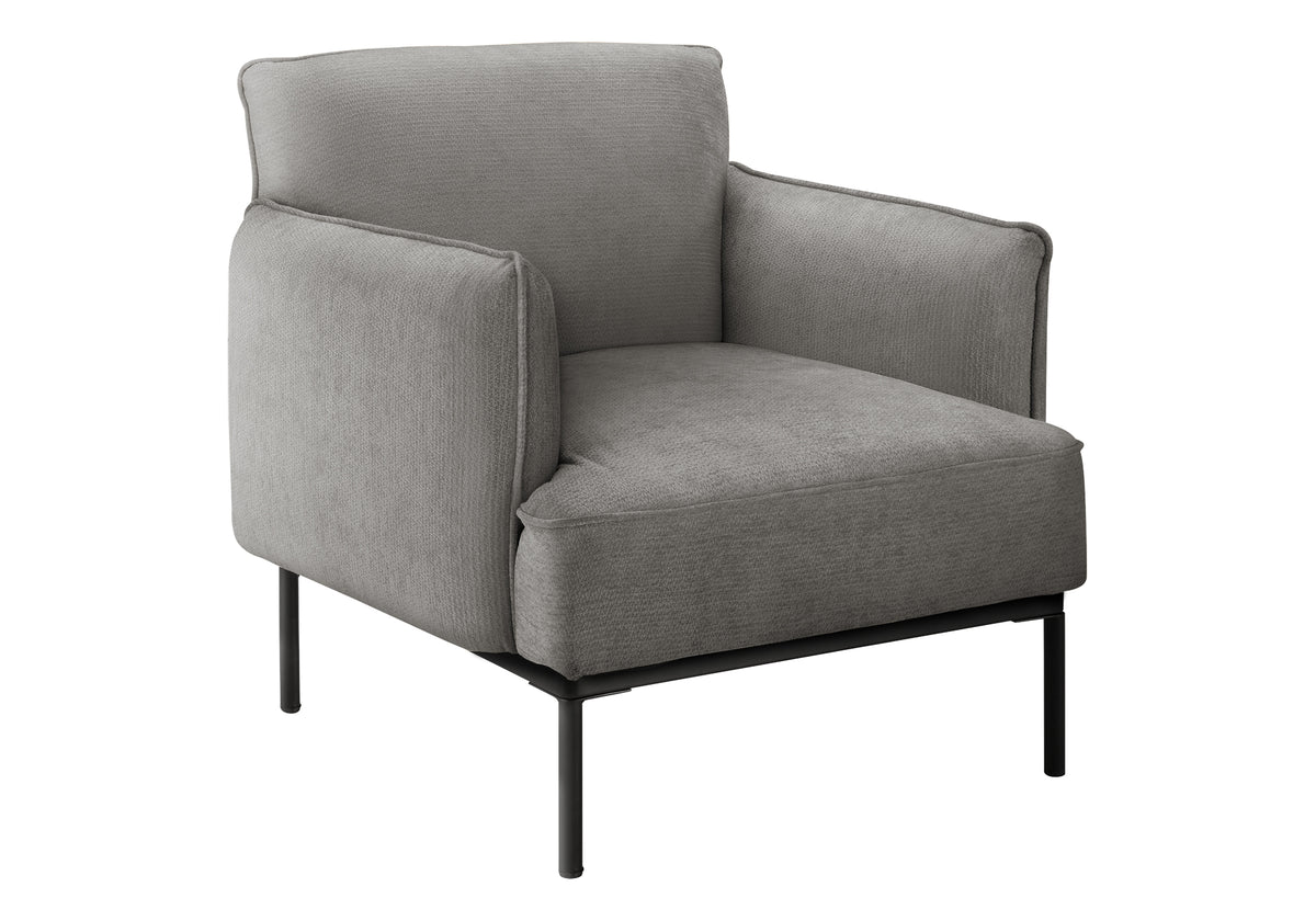 ACCENT CHAIR - 33""H / BEIGE FABRIC