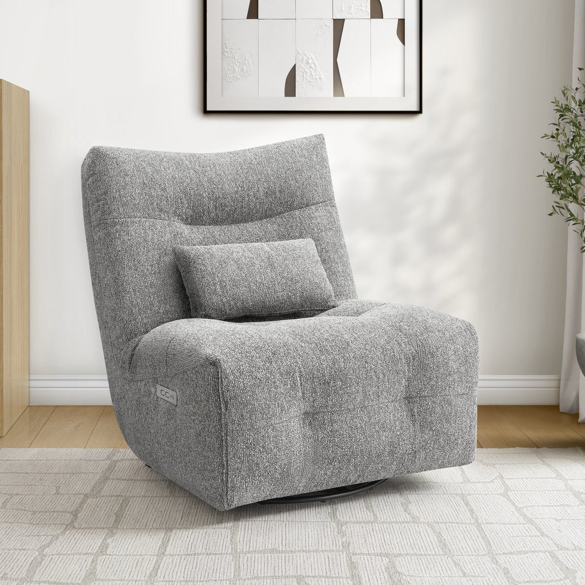 RECLINING CHAIR - POWER MASSAGE / SWIVEL GLIDER