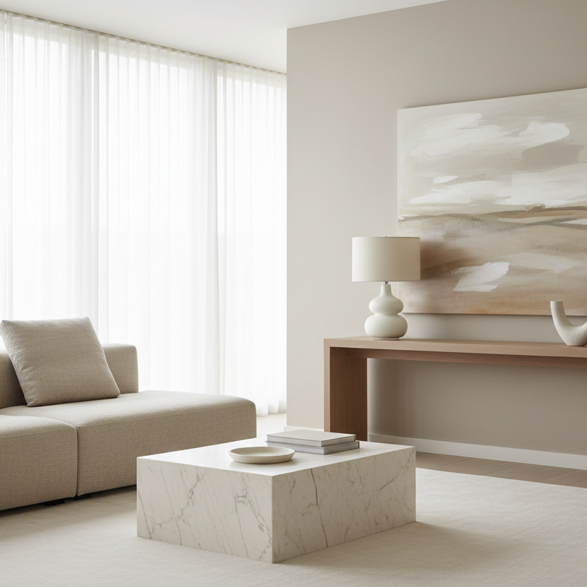 ÉCLAIRAGE - LAMPE DE TABLE 25"H ABAT-JOUR IVOIRE / CRÈME CÉRAMIQUE CRÈME