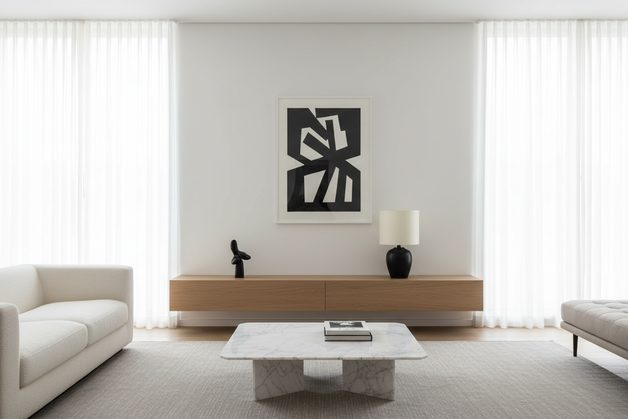 LIGHTING - 17"H TABLE LAMP BLACK CERAMIC IVORY / CREAM SHADE