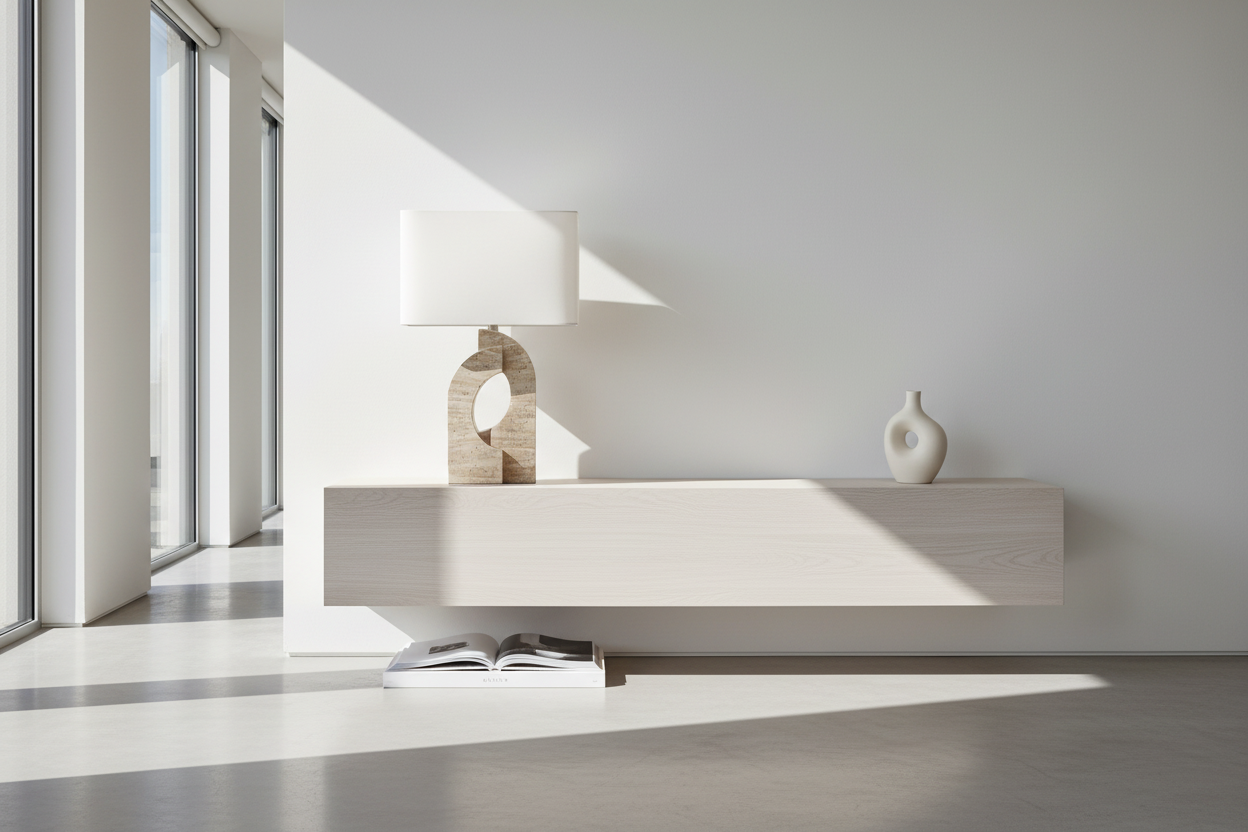 LIGHTING - 28"H TABLE LAMP BEIGE RESIN IVORY / CREAM SHADE